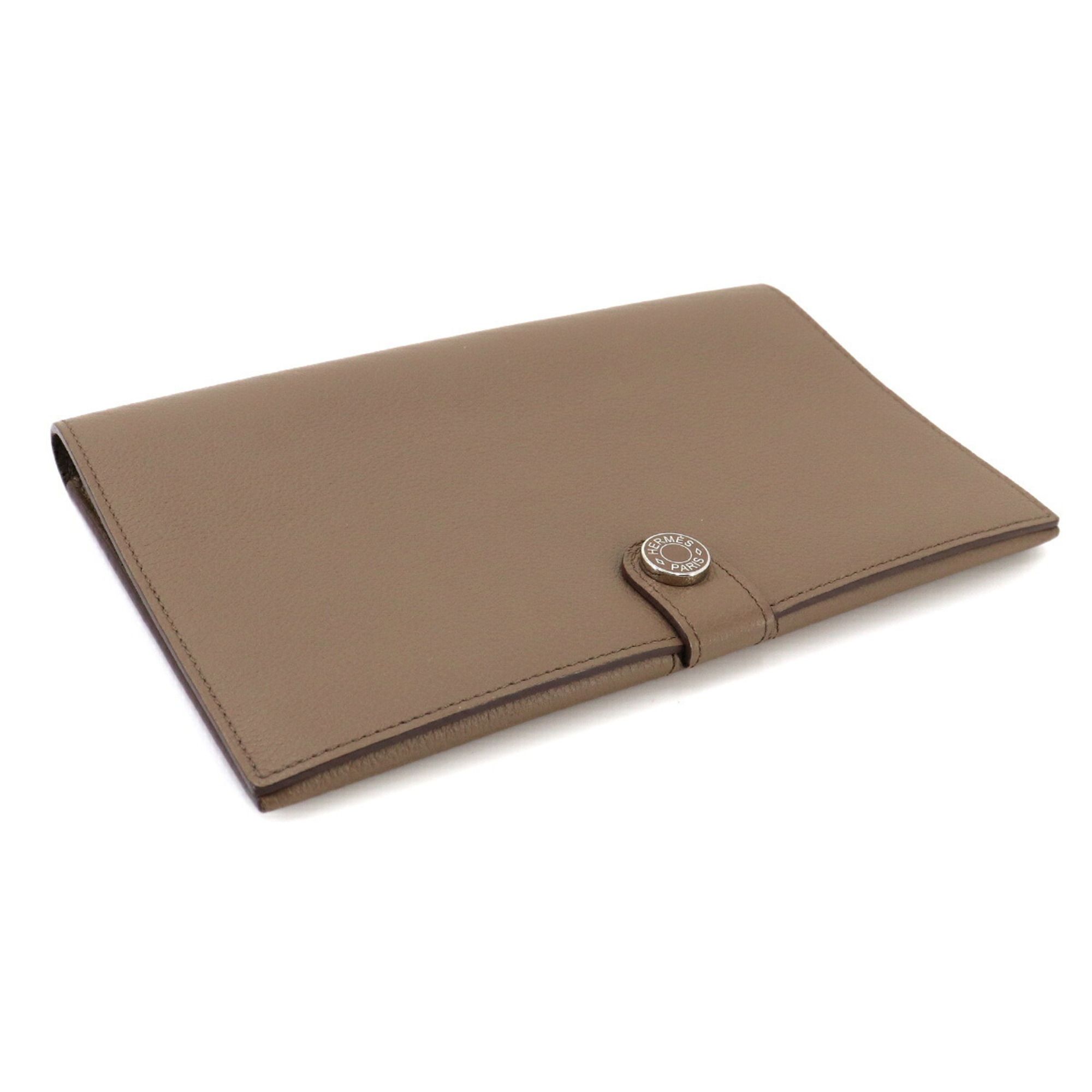Leather Long Wallet (Bi-Fold) (Pre-Owned) - Hermes - Modalova