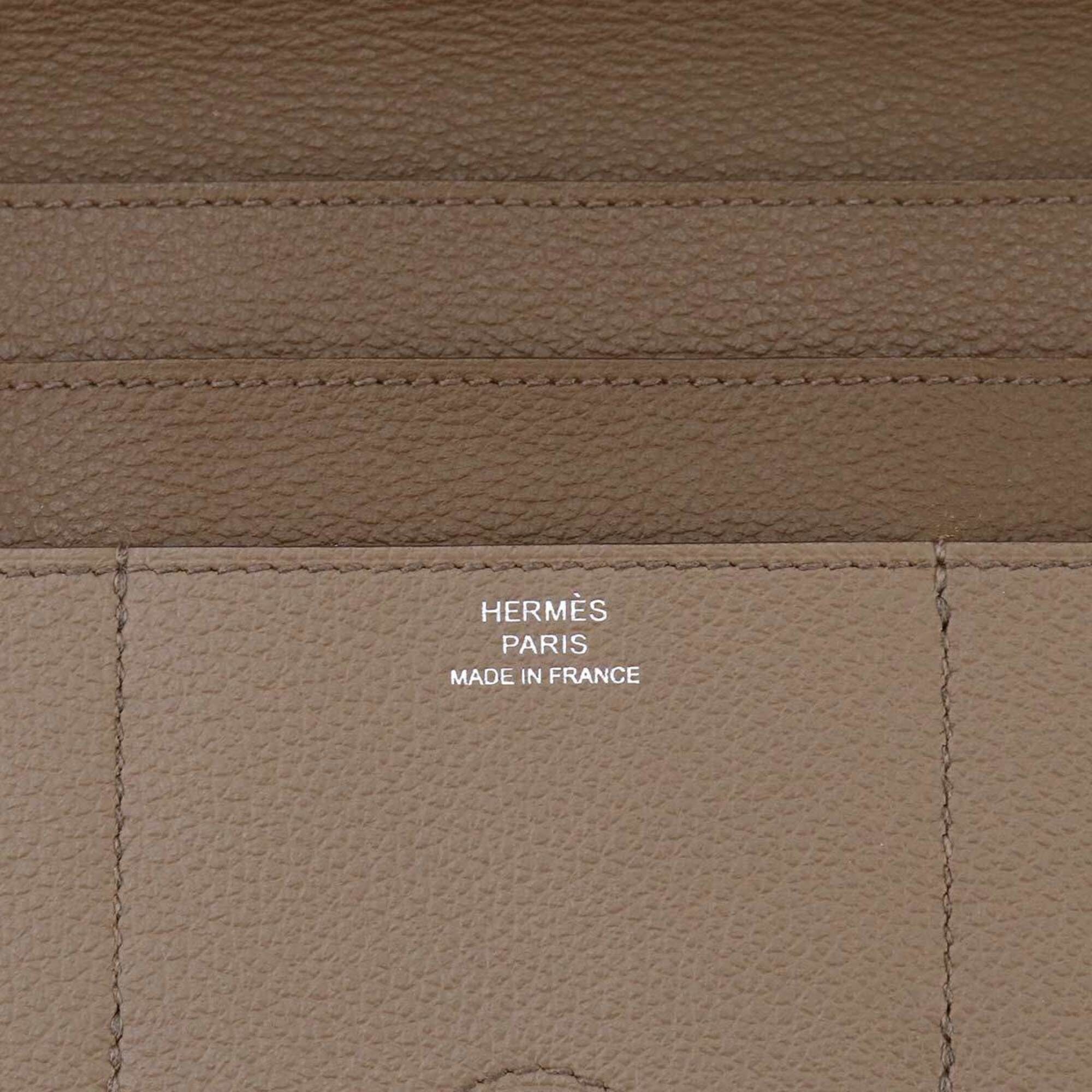 Leather Long Wallet (Bi-Fold) (Pre-Owned) - Hermes - Modalova