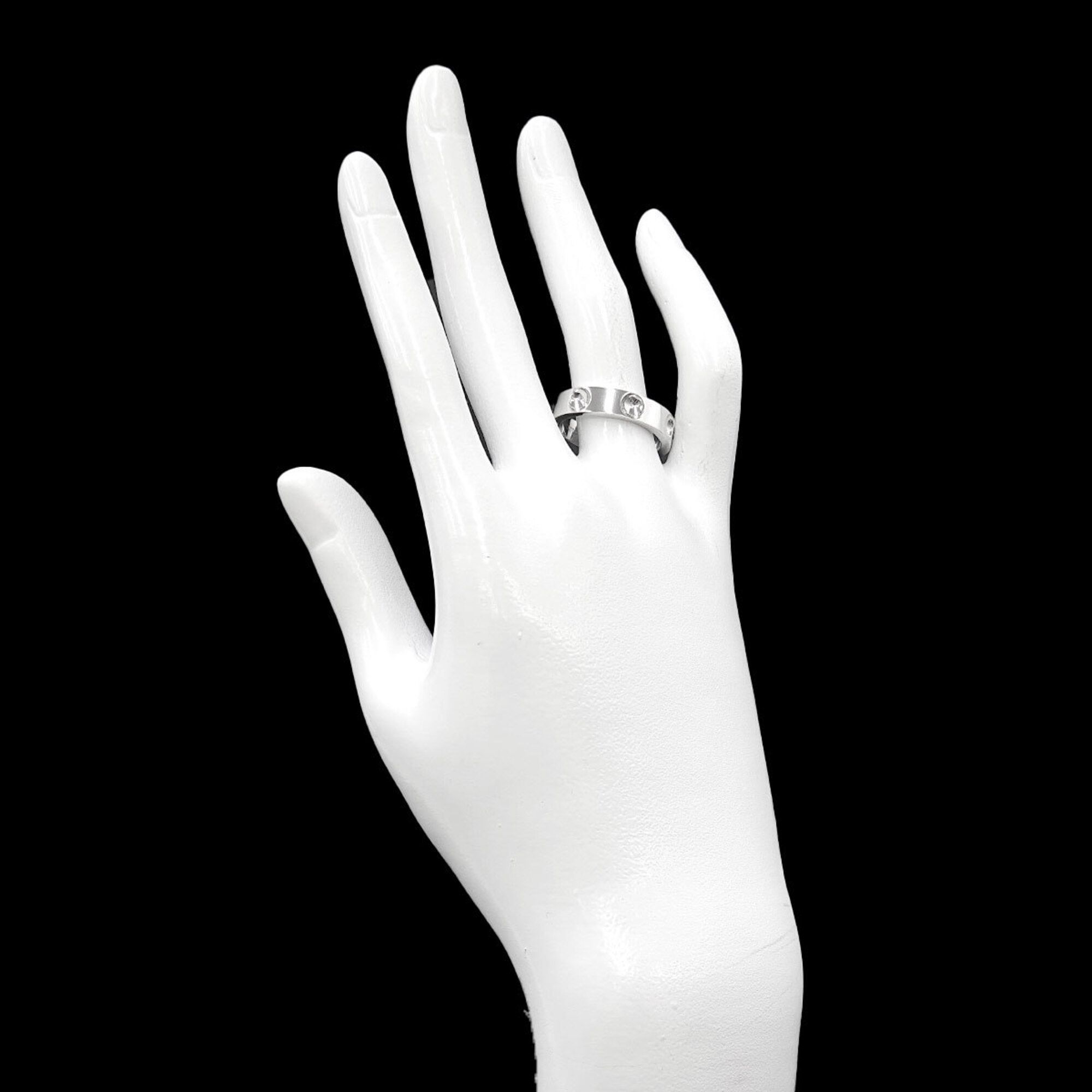 White Gold (18K) Band Ring (Pre-Owned) - Louis Vuitton - Modalova
