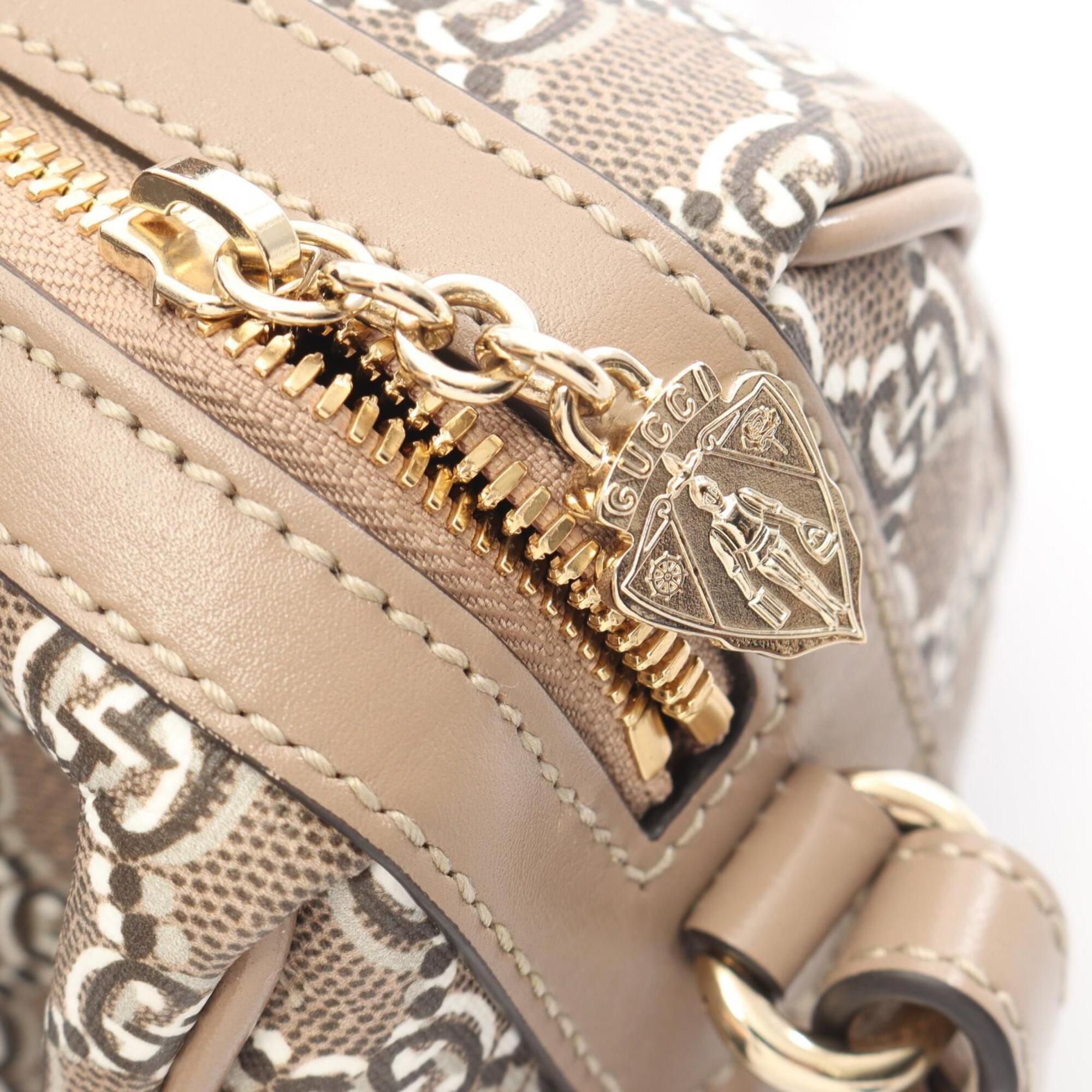 Coated Canvas Leather Handbag (Pre-Owned) - Gucci - Modalova