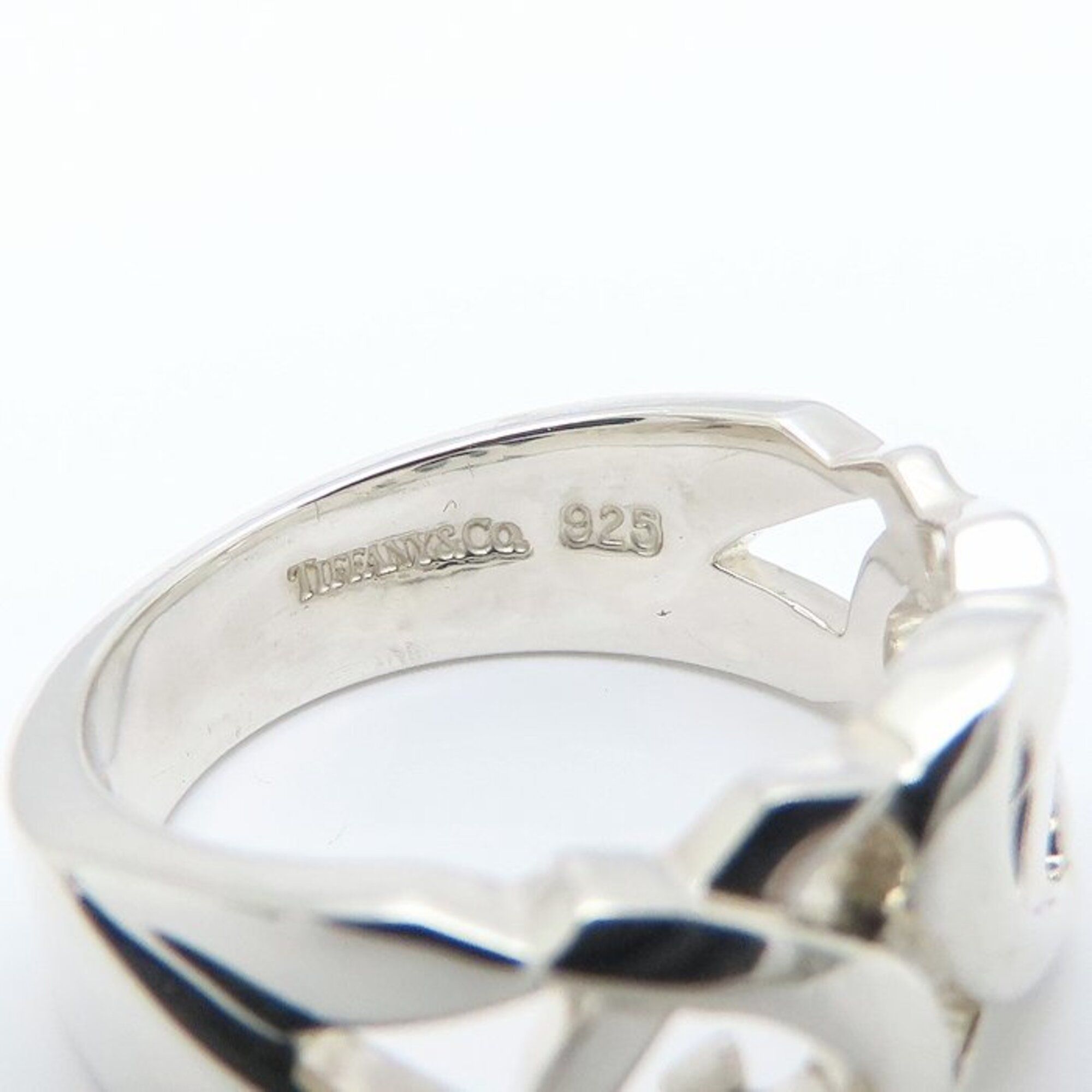 Silver 925 Band Ring (Pre-Owned) - Tiffany - Modalova
