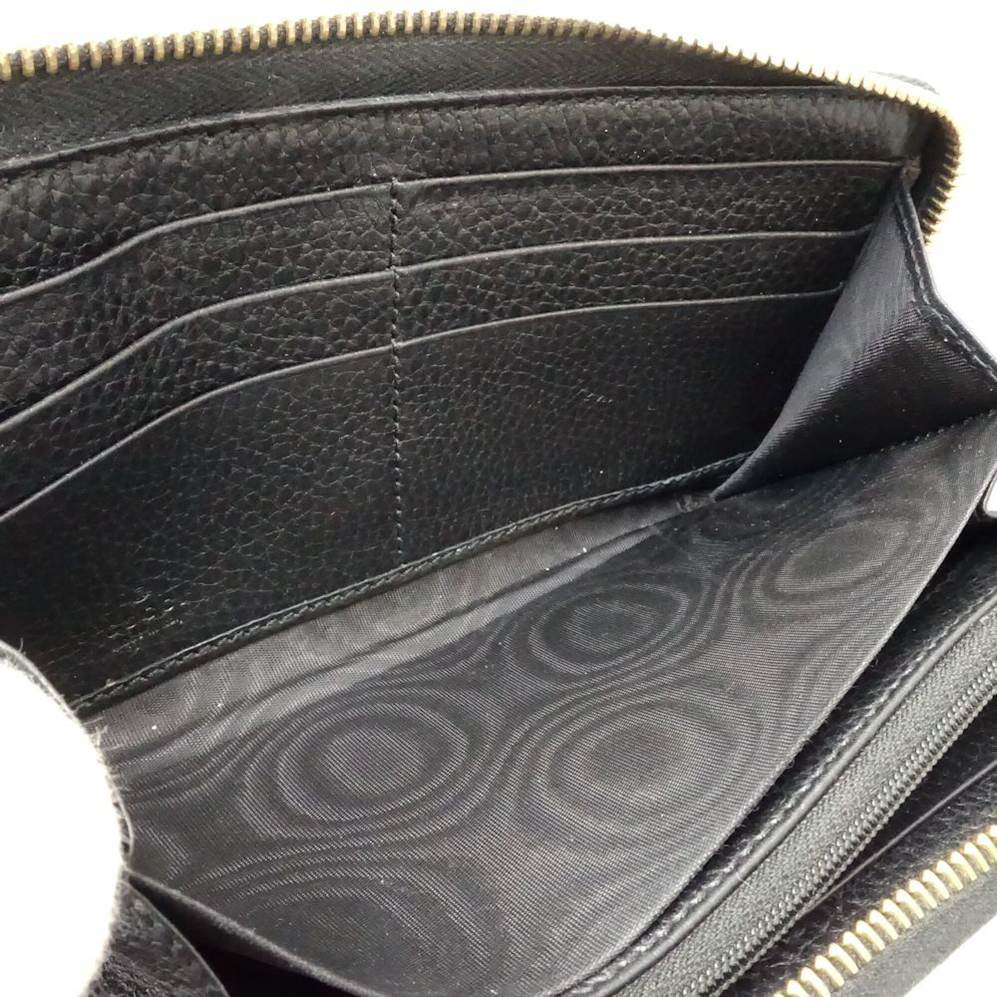 Leather Long Wallet (Bi-Fold) (Pre-Owned) - Gucci - Modalova