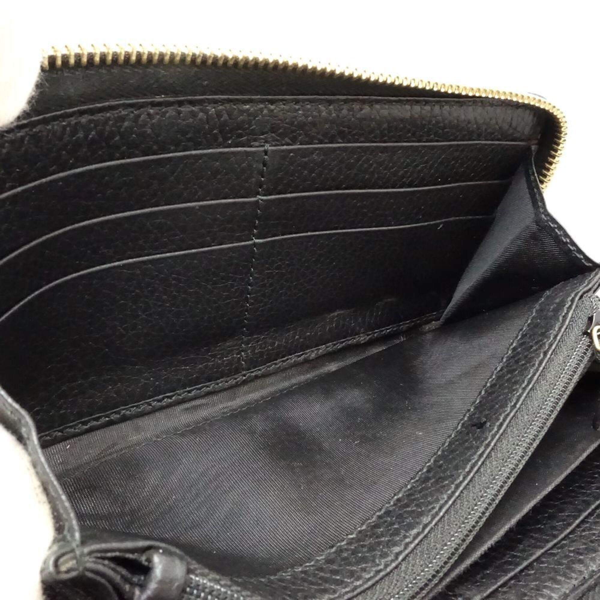 Leather Long Wallet (Bi-Fold) (Pre-Owned) - Gucci - Modalova