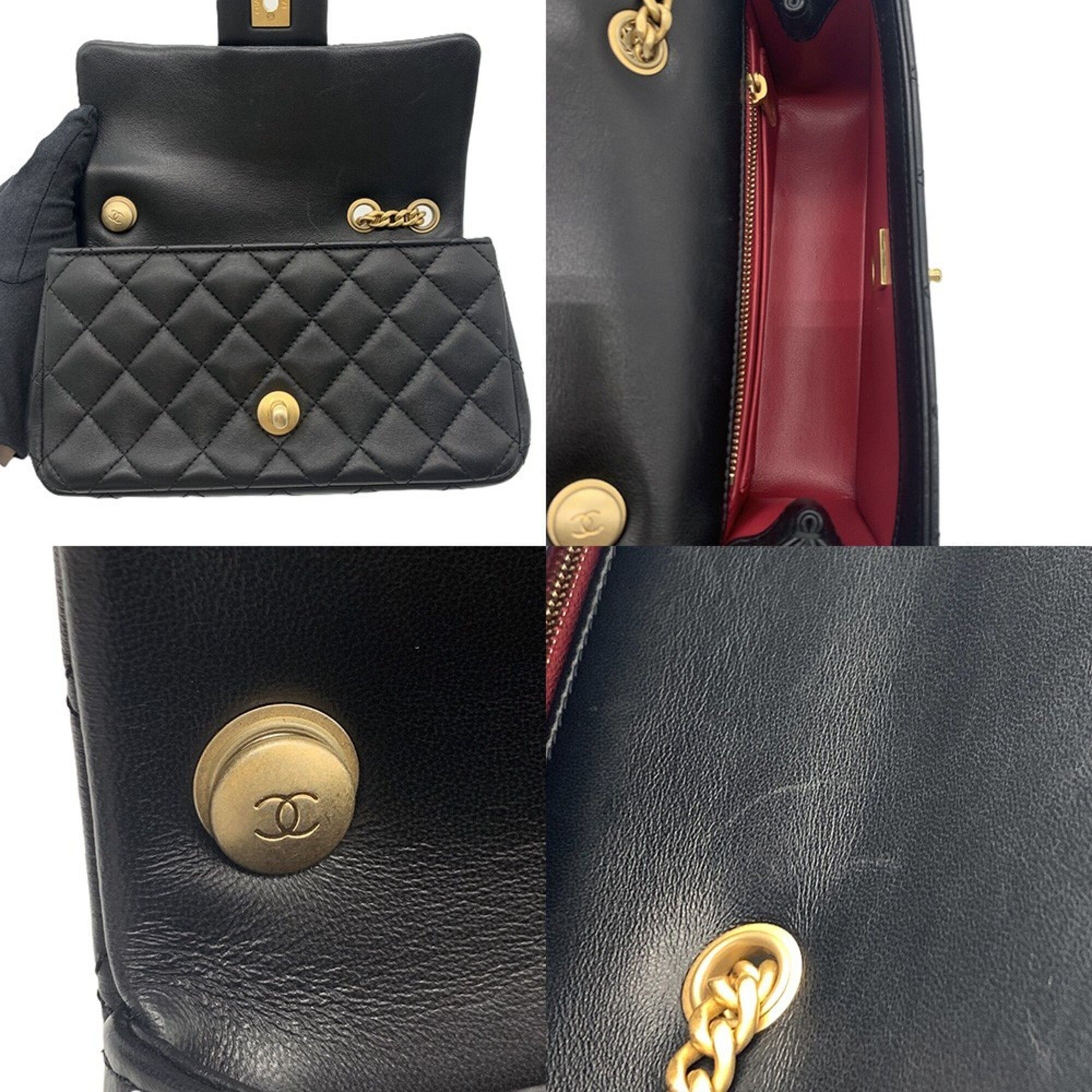 Camellia Leather Shoulder Bag (Pre-Owned) - Chanel - Modalova