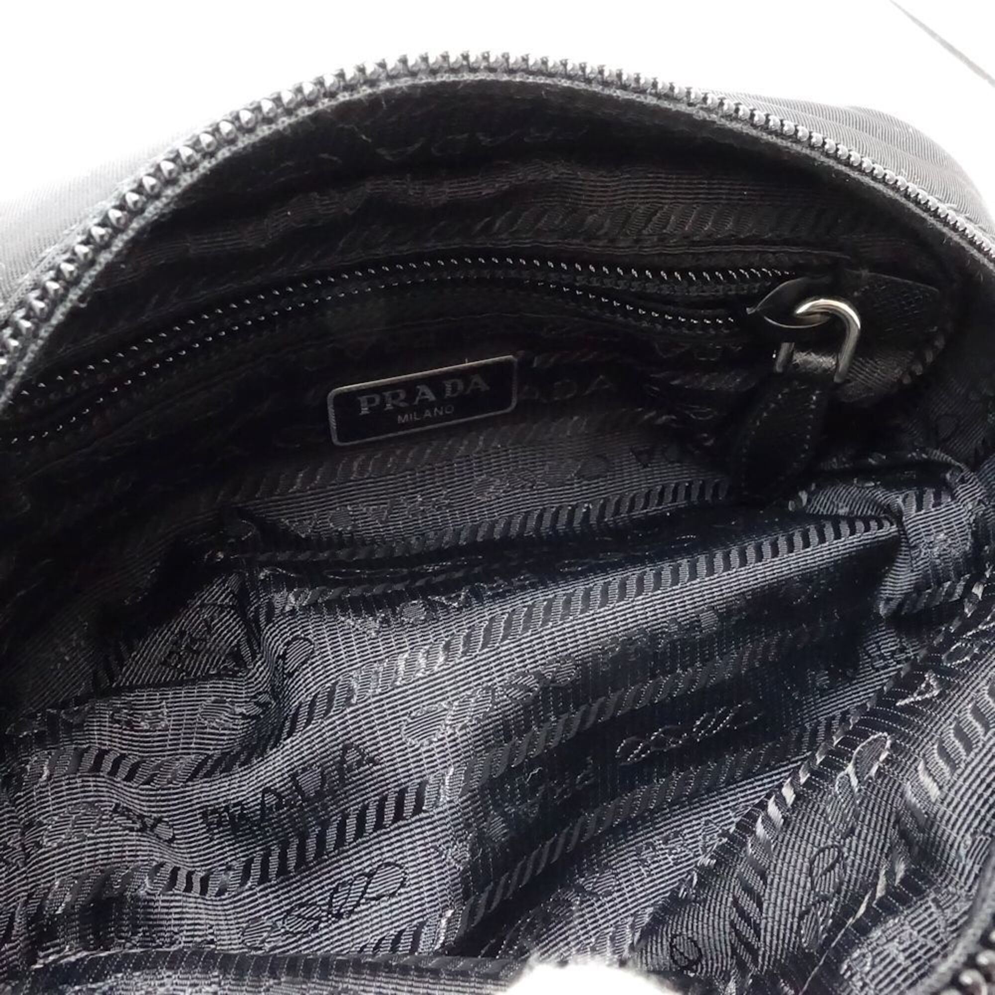 Prada Black Nylon Pouch (Pre-Owned) - Prada - Modalova