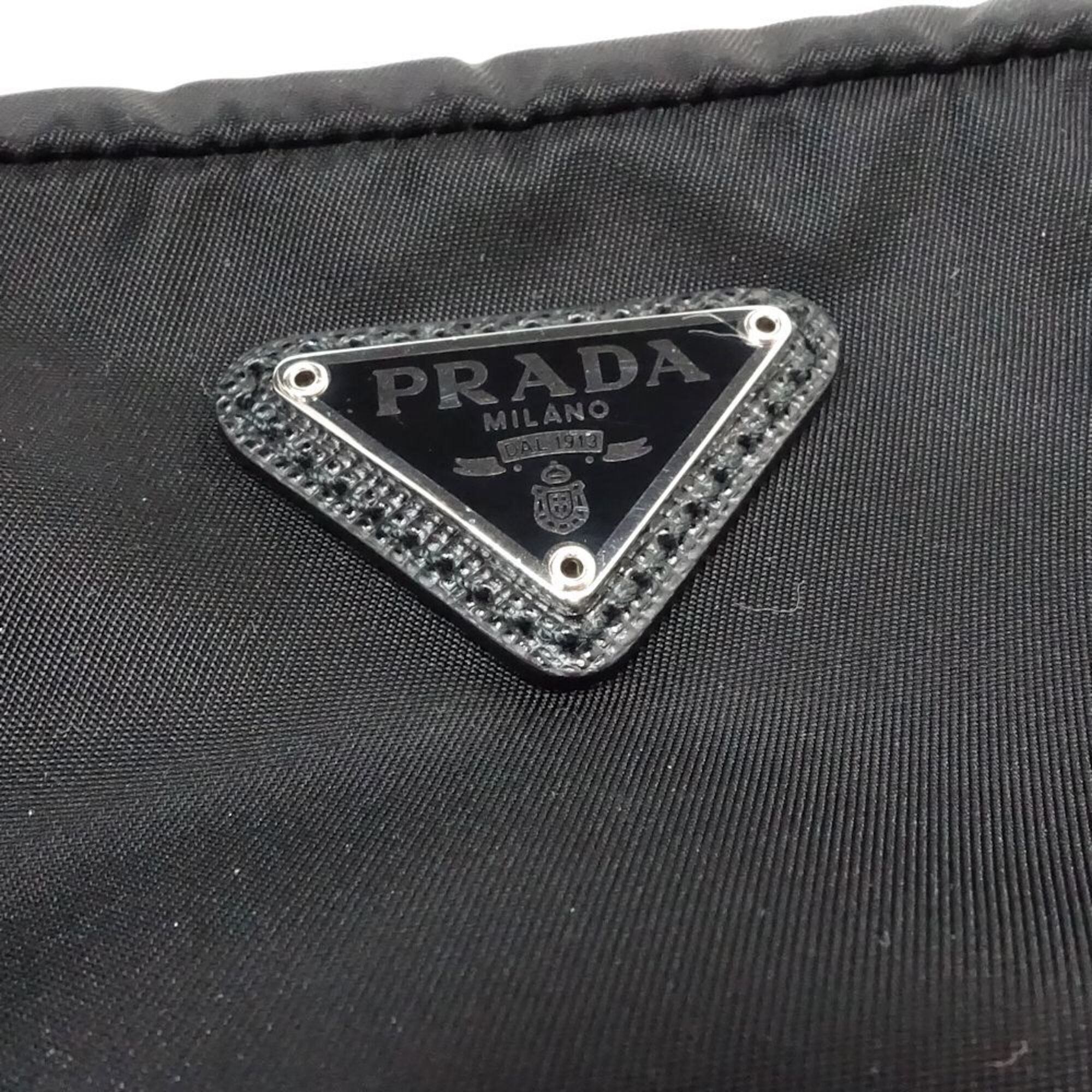 Prada Black Nylon Pouch (Pre-Owned) - Prada - Modalova