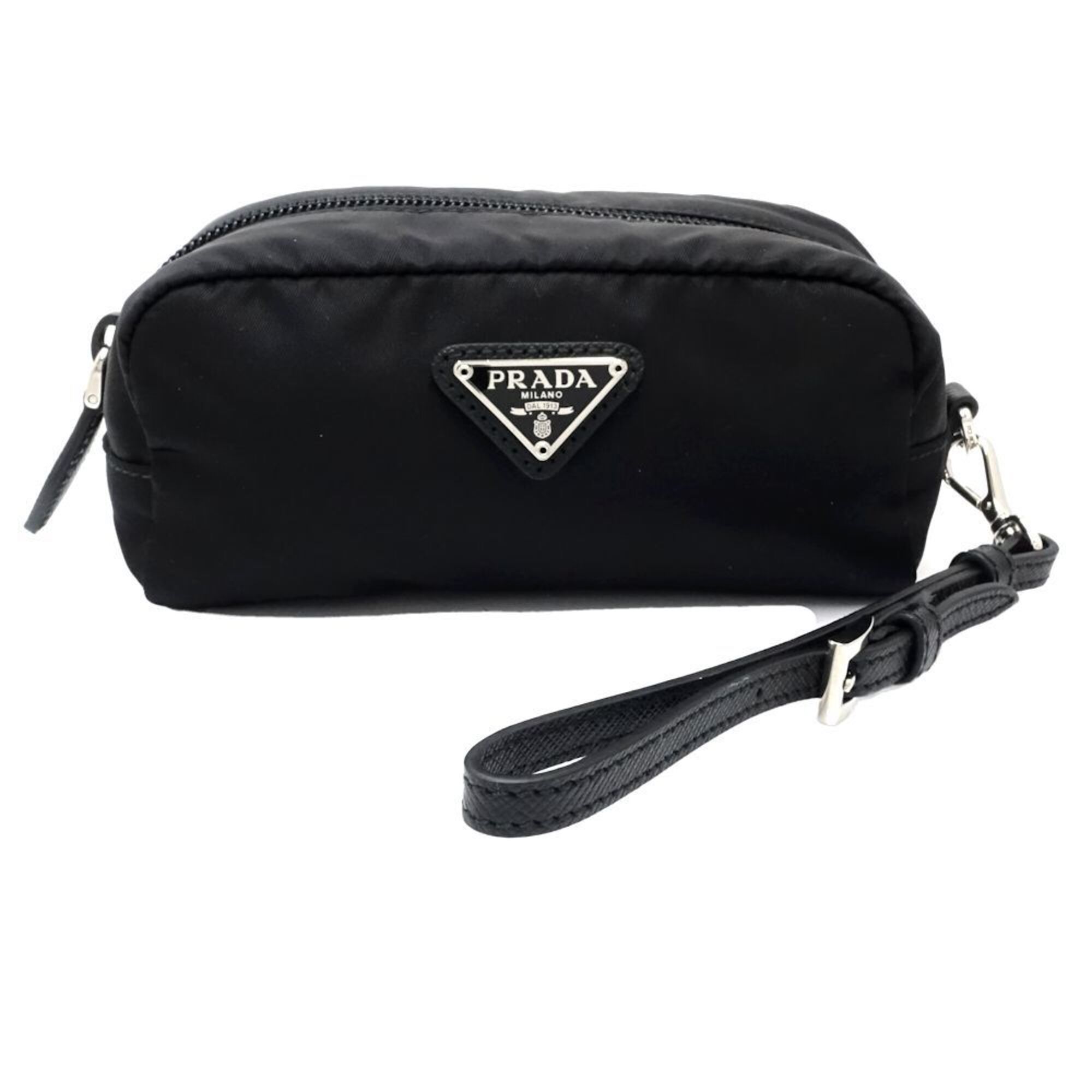 Prada Black Nylon Pouch (Pre-Owned) - Prada - Modalova