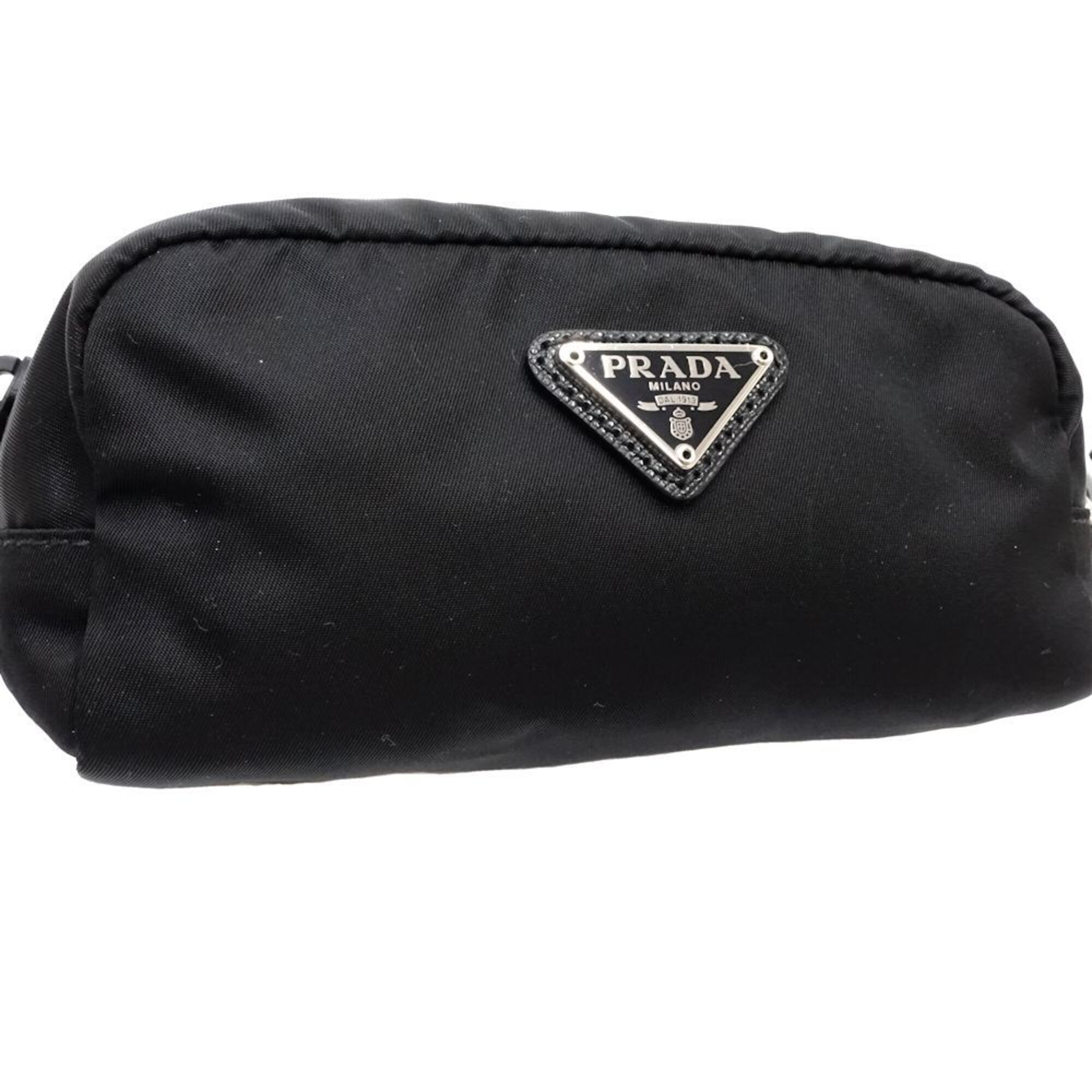 Prada Black Nylon Pouch (Pre-Owned) - Prada - Modalova
