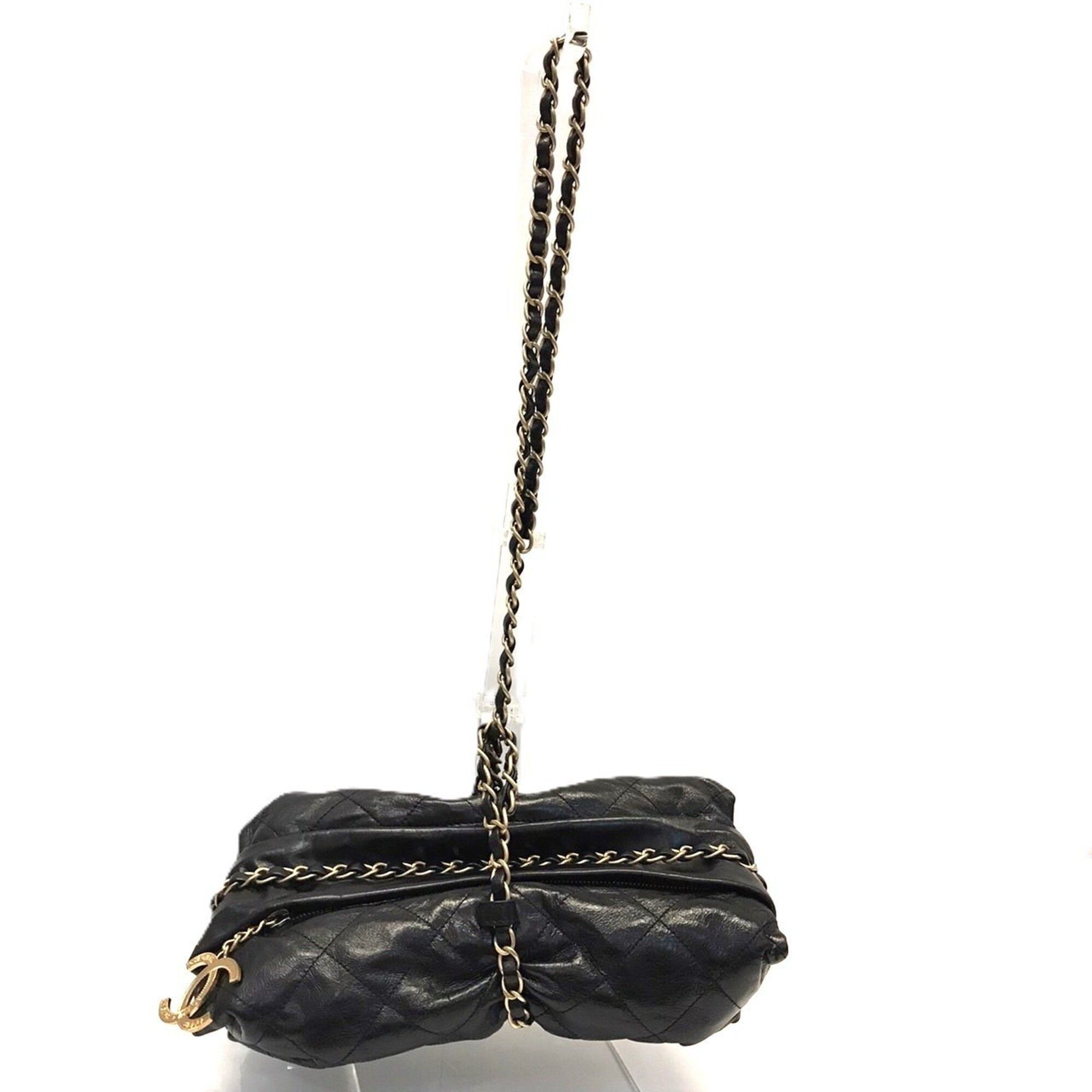 Leather Clutch Bag (Pre-Owned) - Chanel - Modalova