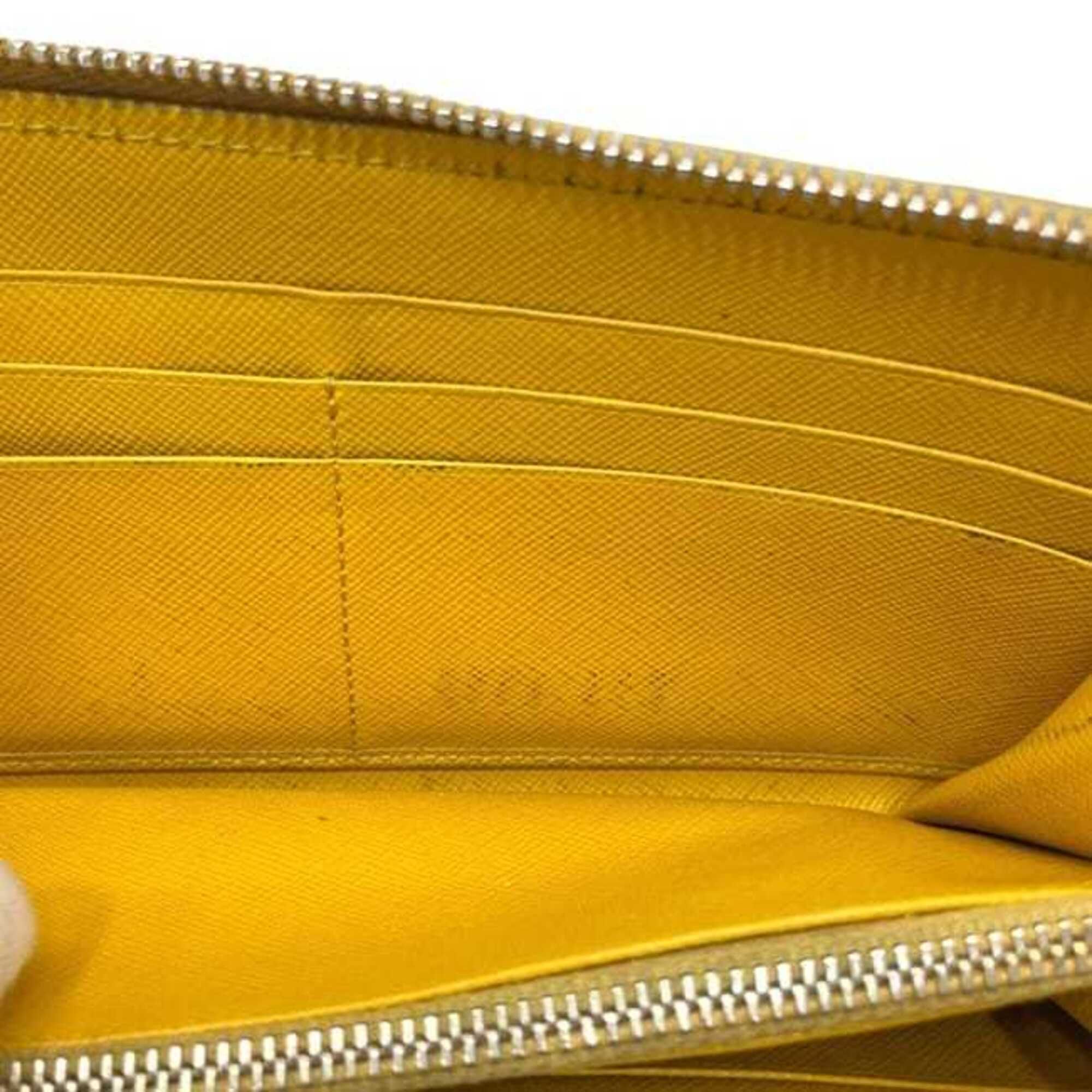 Leather Long Wallet (Bi-Fold) (Pre-Owned) - Prada - Modalova
