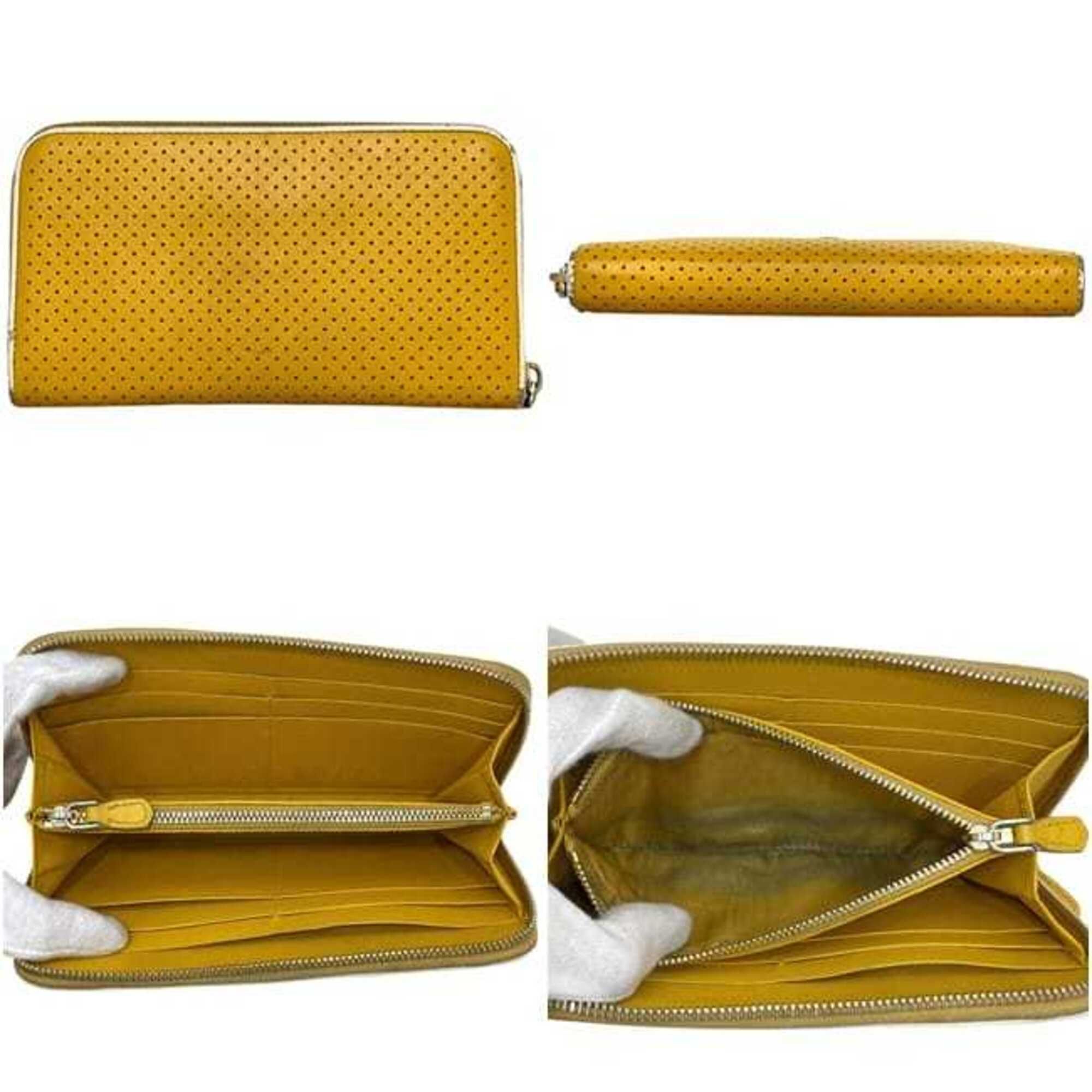 Leather Long Wallet (Bi-Fold) (Pre-Owned) - Prada - Modalova