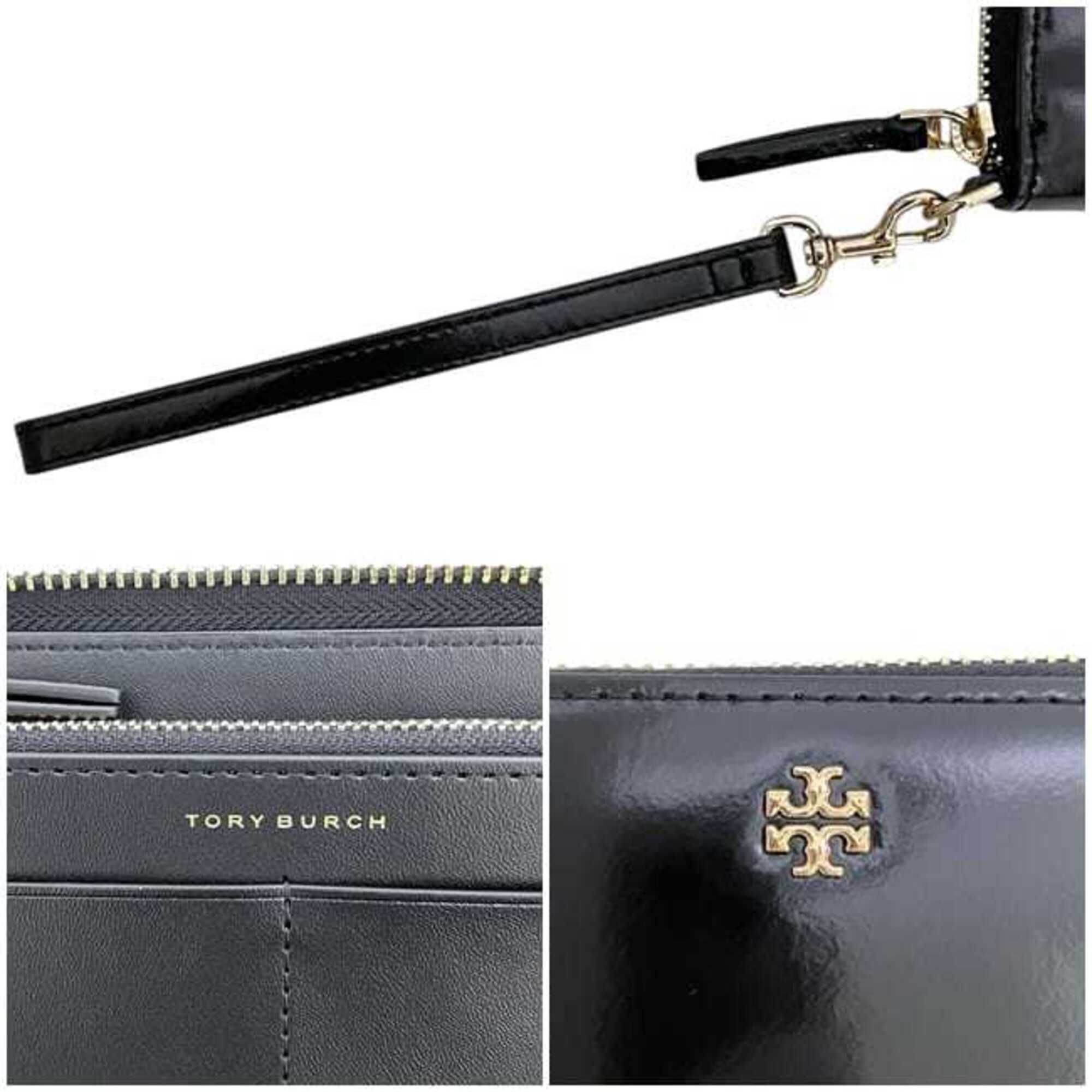 Patent Leather Long Wallet (Bi-Fold) (Pre-Owned) - Tory Burch - Modalova