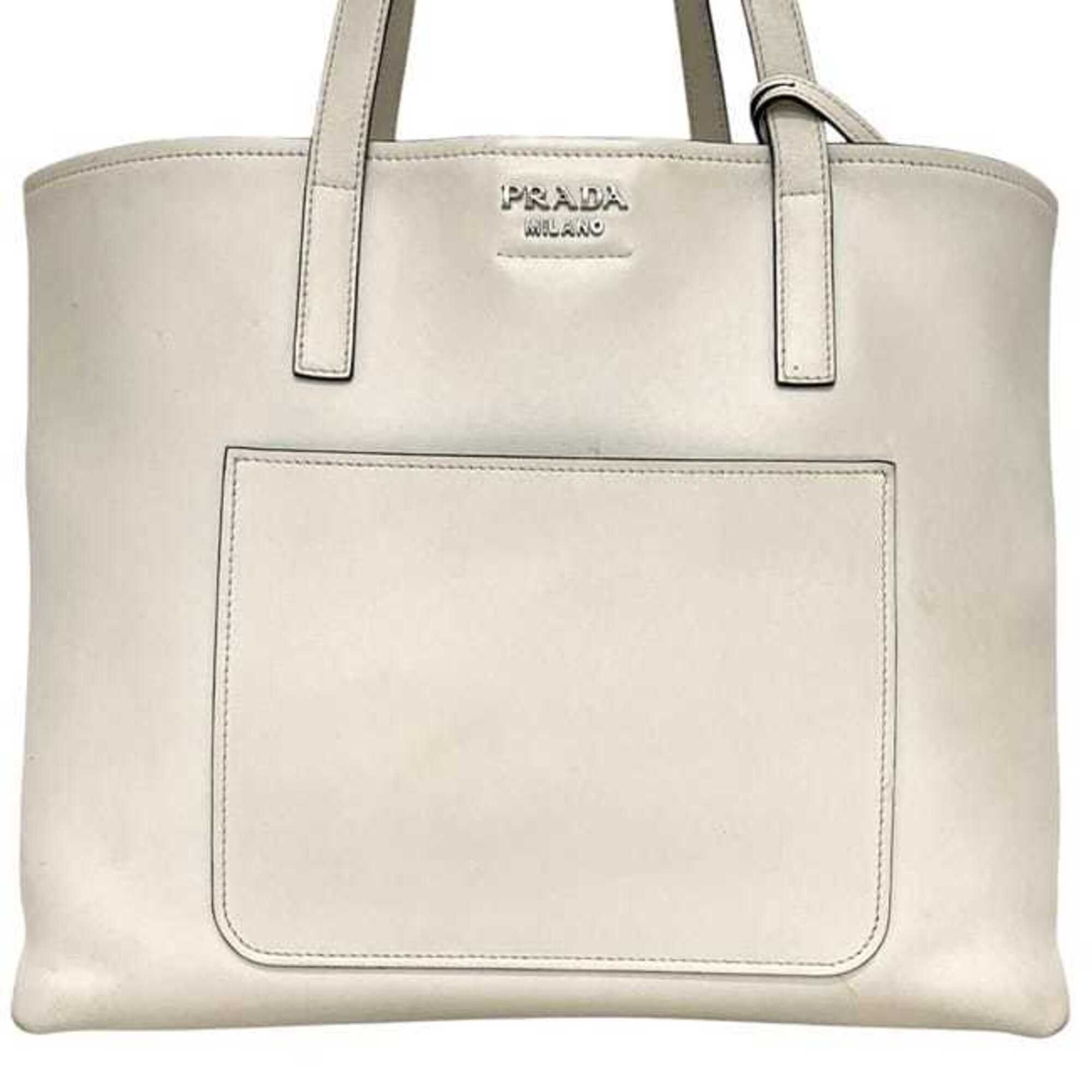 Leather Tote Bag (Pre-Owned) - Prada - Modalova
