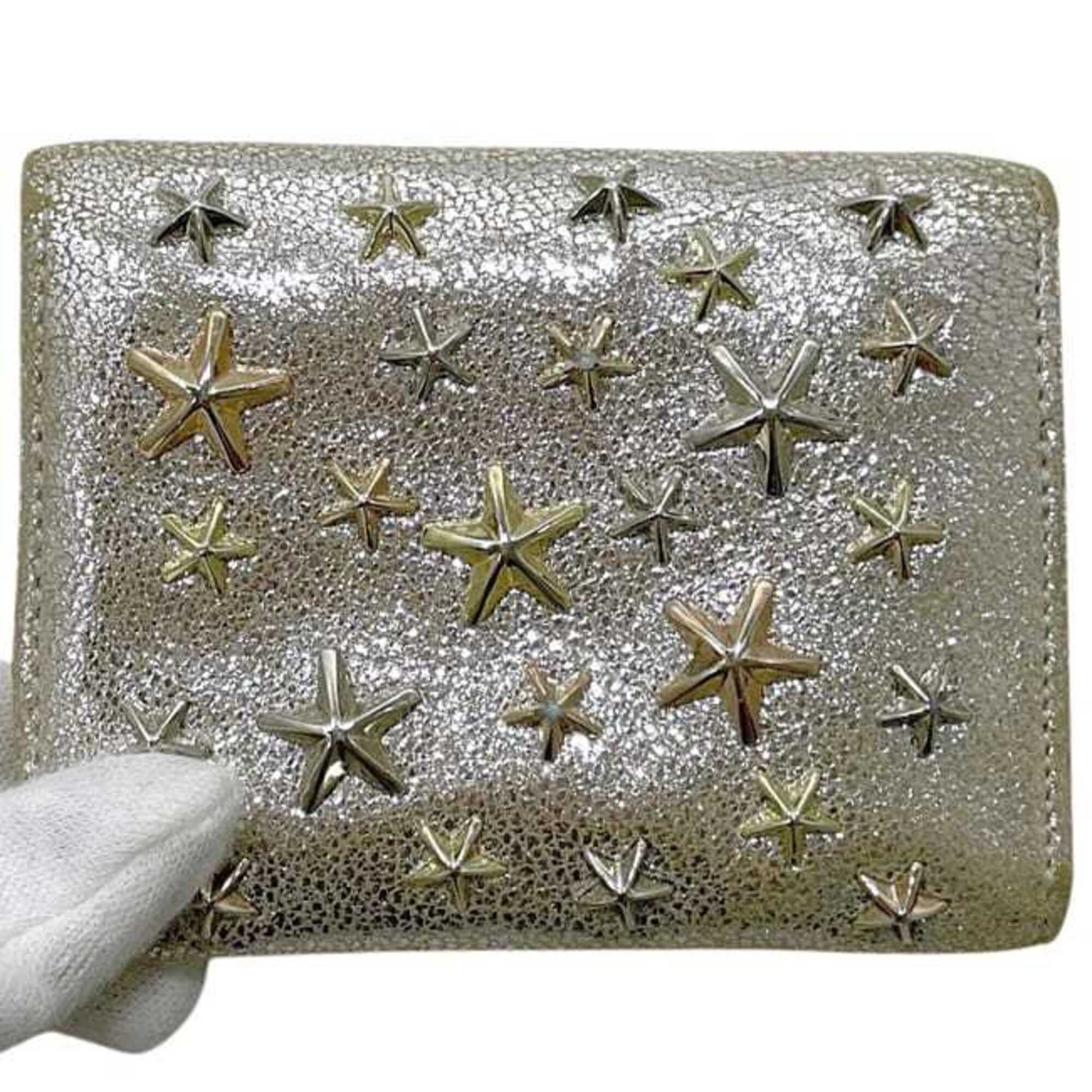Leather Wallet (Tri-Fold) (Pre-Owned) - Jimmy Choo - Modalova