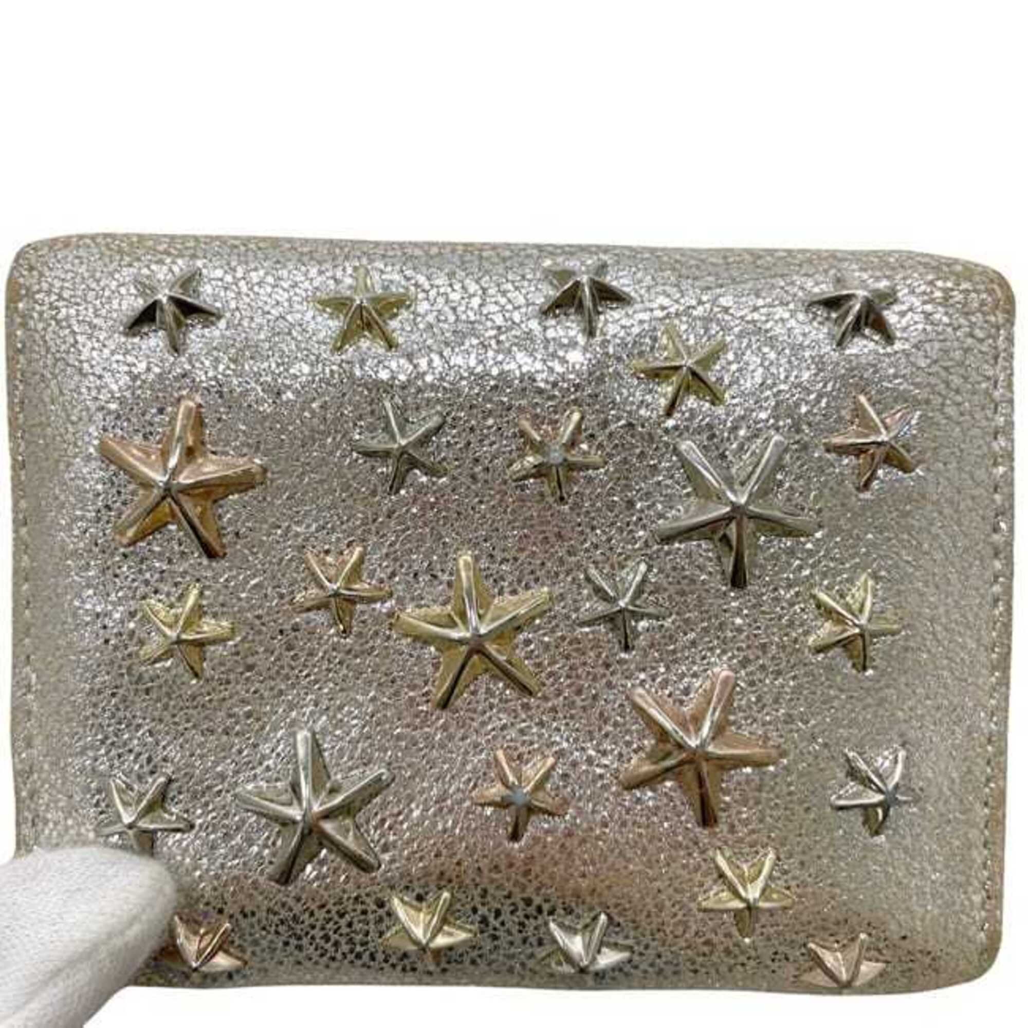 Leather Wallet (Tri-Fold) (Pre-Owned) - Jimmy Choo - Modalova