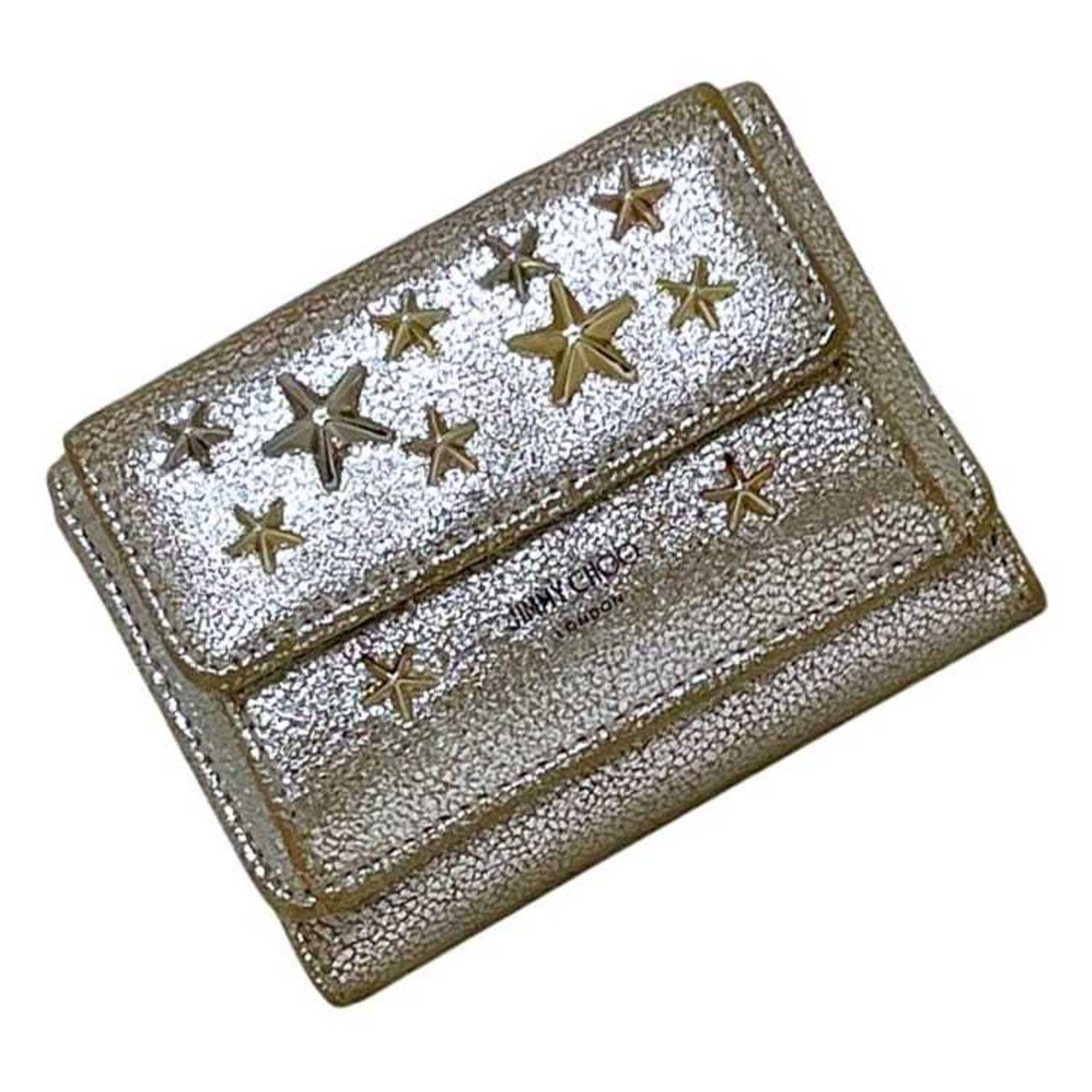 Leather Wallet (Tri-Fold) (Pre-Owned) - Jimmy Choo - Modalova