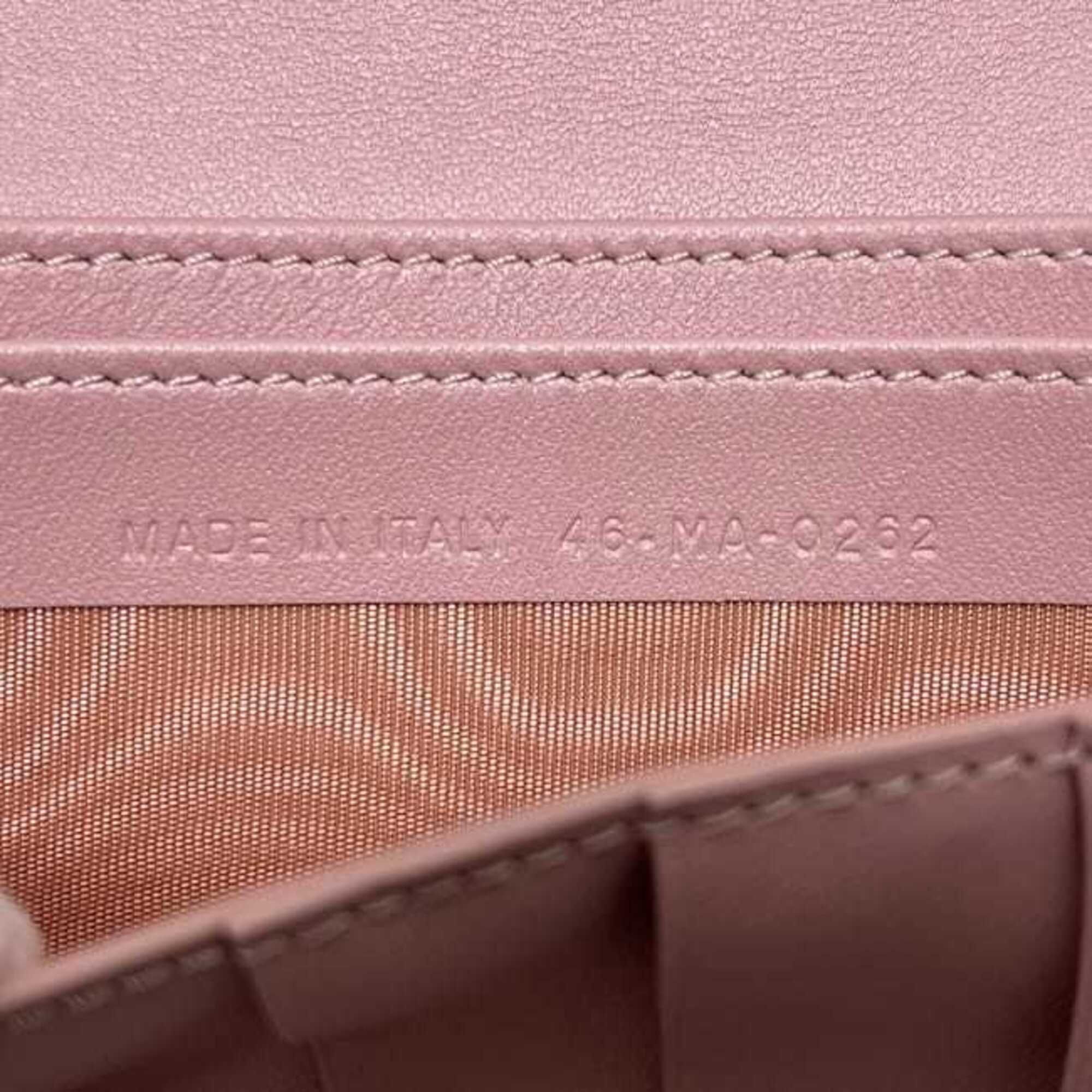 Leather Long Wallet (Tri-Fold) (Pre-Owned) - Christian Dior - Modalova