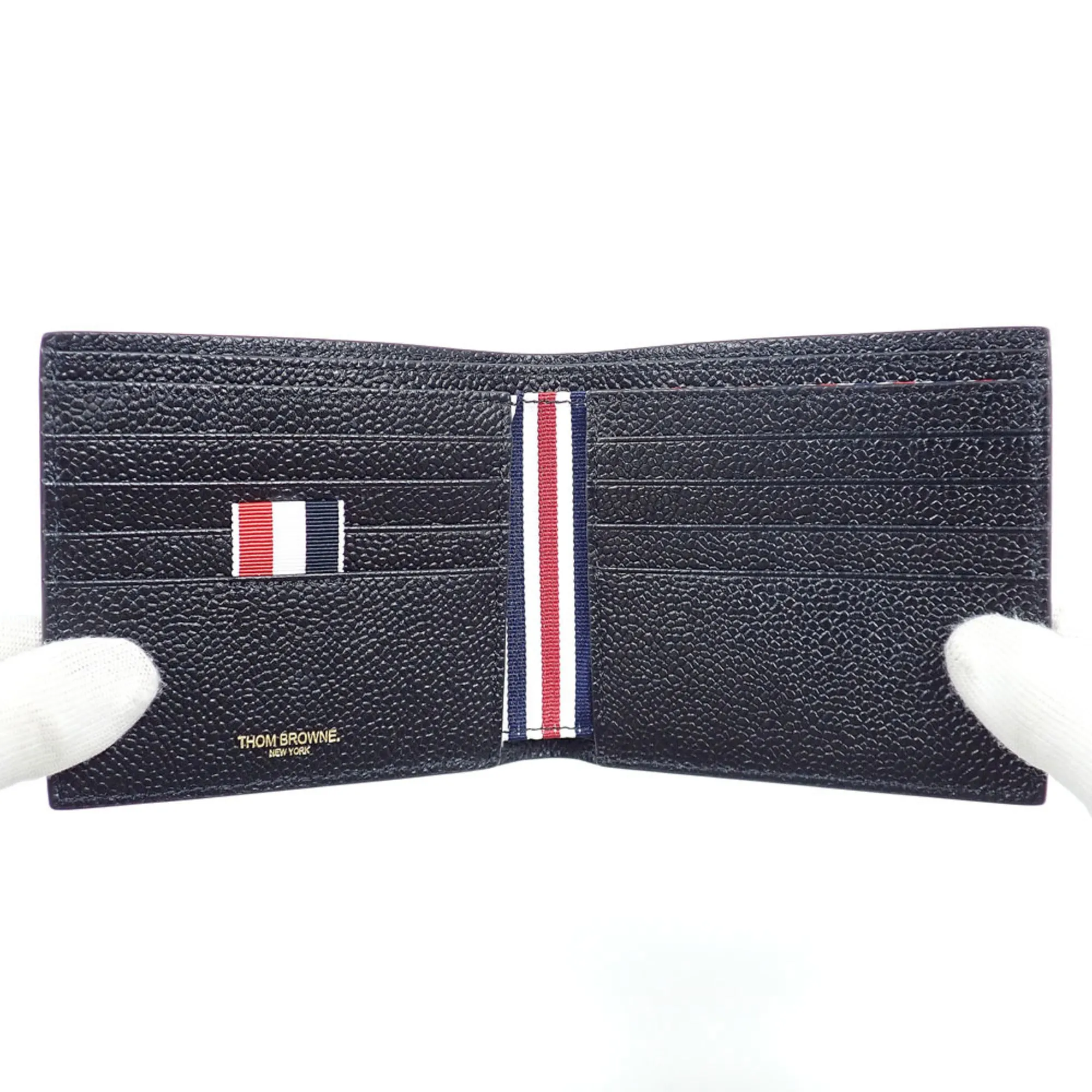 Leather Wallet (Bi-Fold) (Pre-Owned) - Thom Browne - Modalova