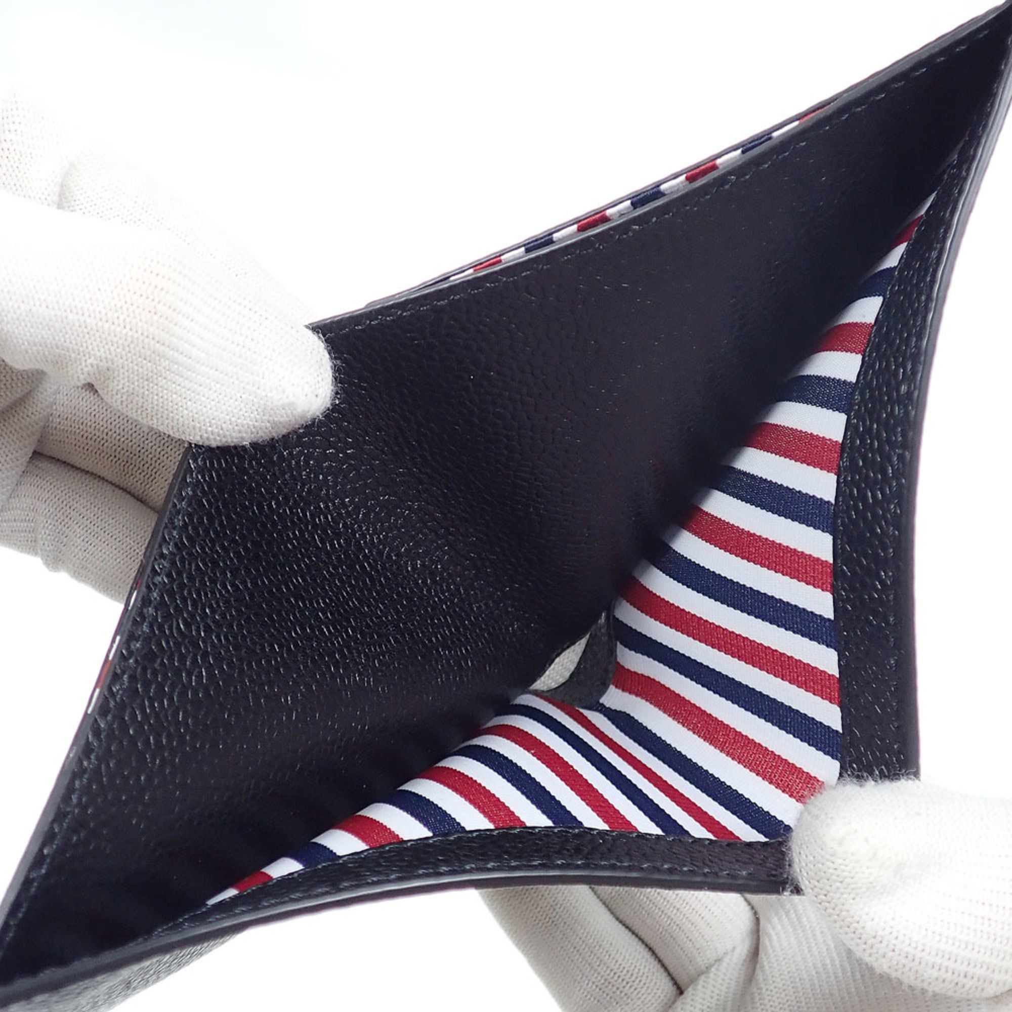 Leather Wallet (Bi-Fold) (Pre-Owned) - Thom Browne - Modalova