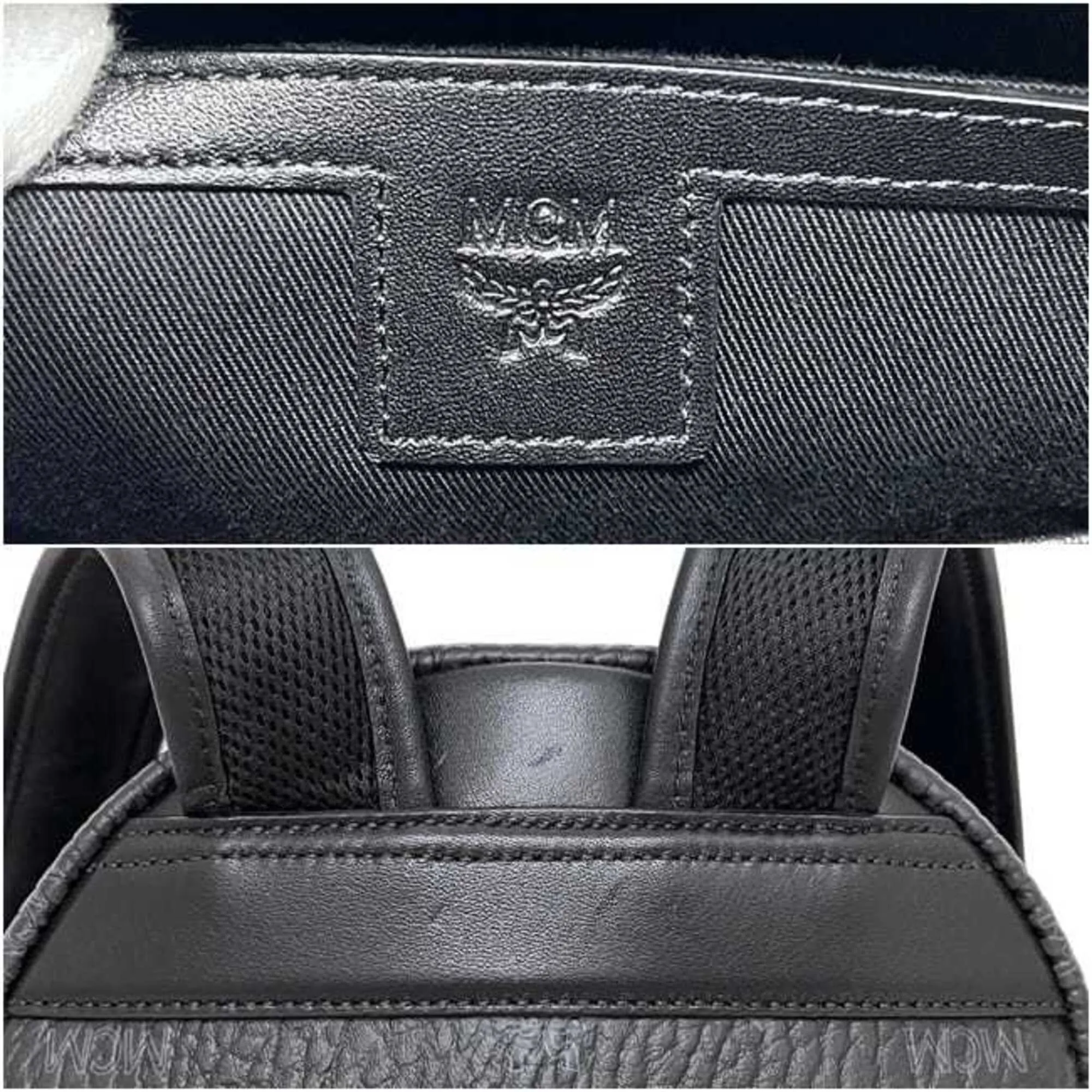Leather Backpack (Pre-Owned) - MCM - Modalova