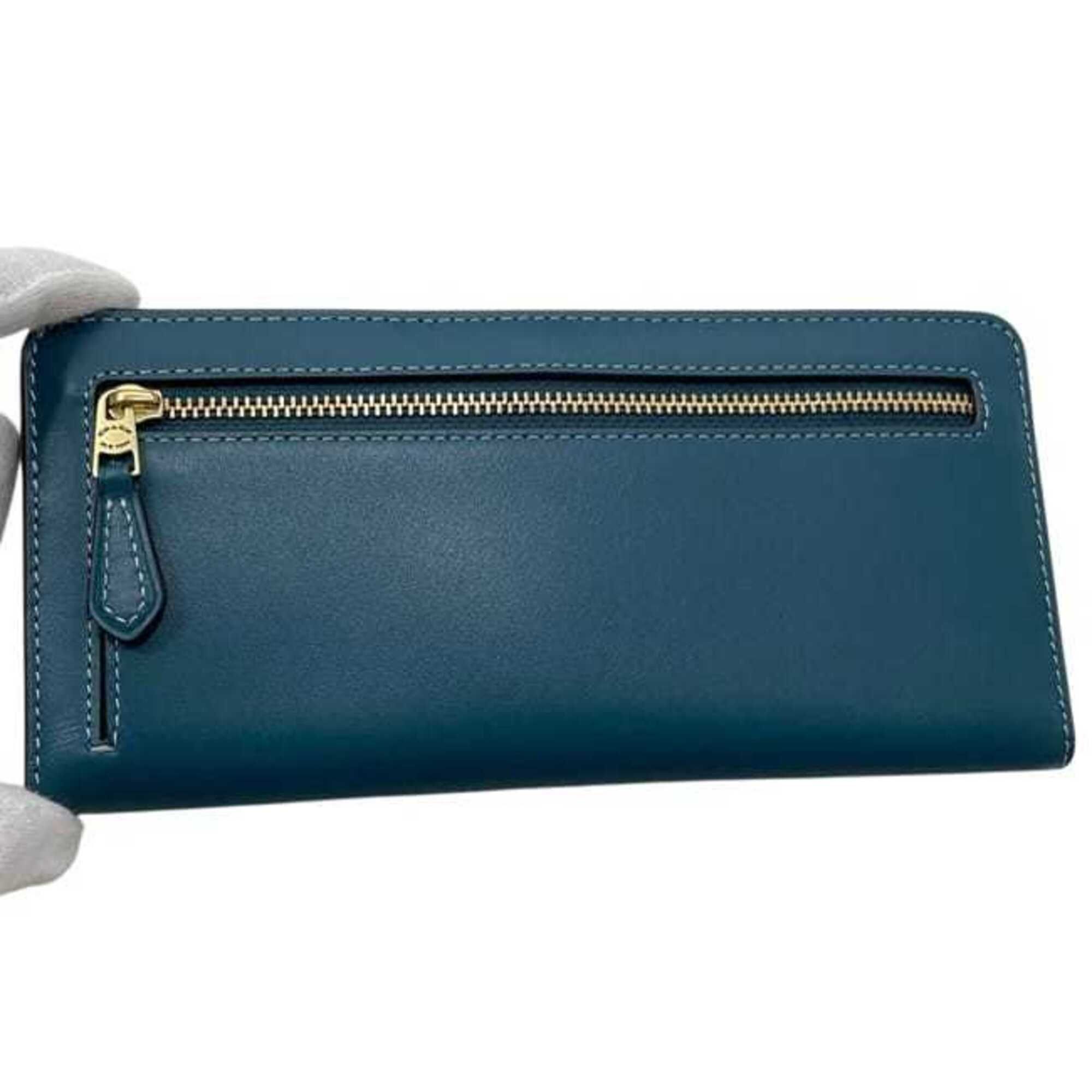 Leather Long Wallet (Bi-Fold) (Pre-Owned) - Coach - Modalova