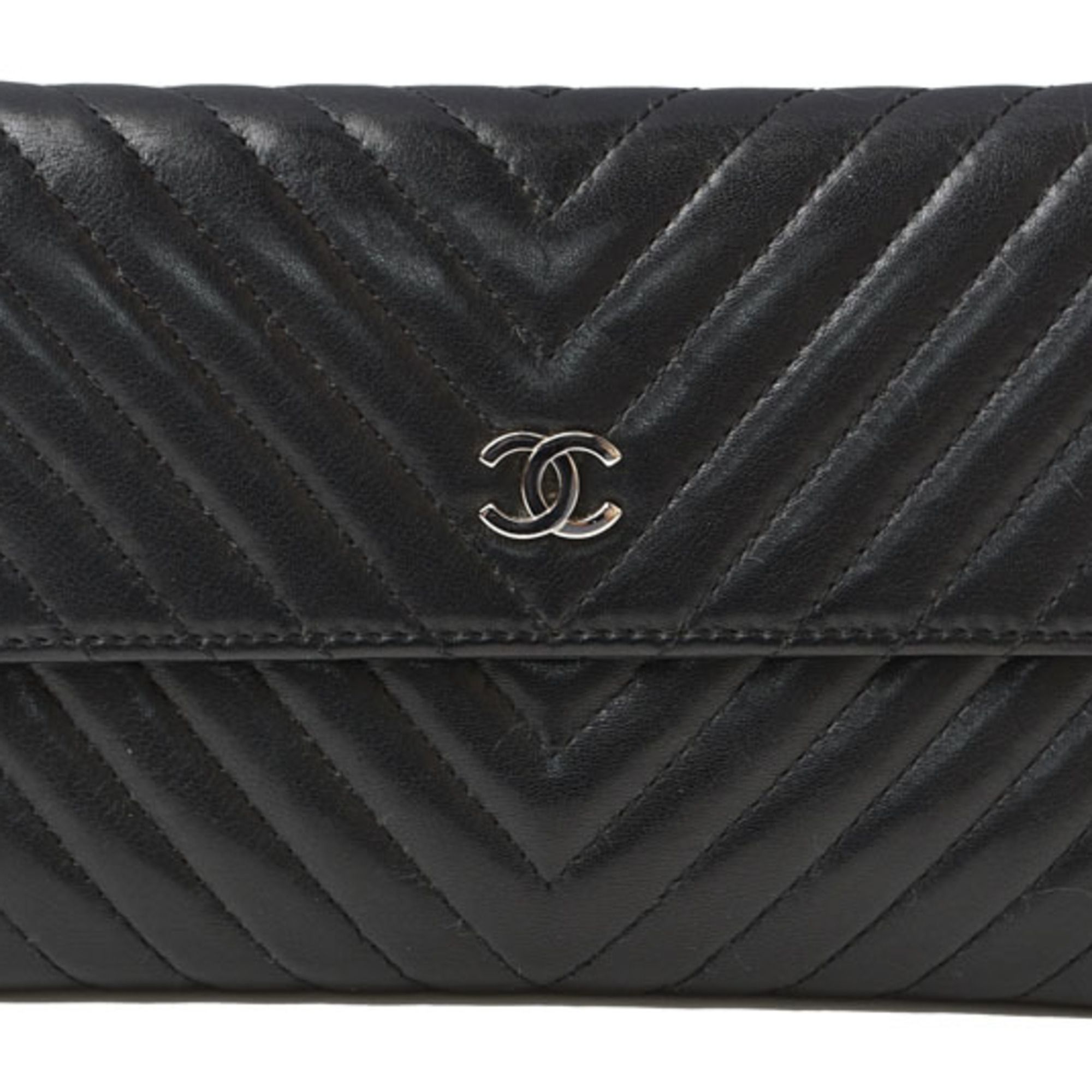 Leather Wallet (Bi-Fold) (Pre-Owned) - Chanel - Modalova