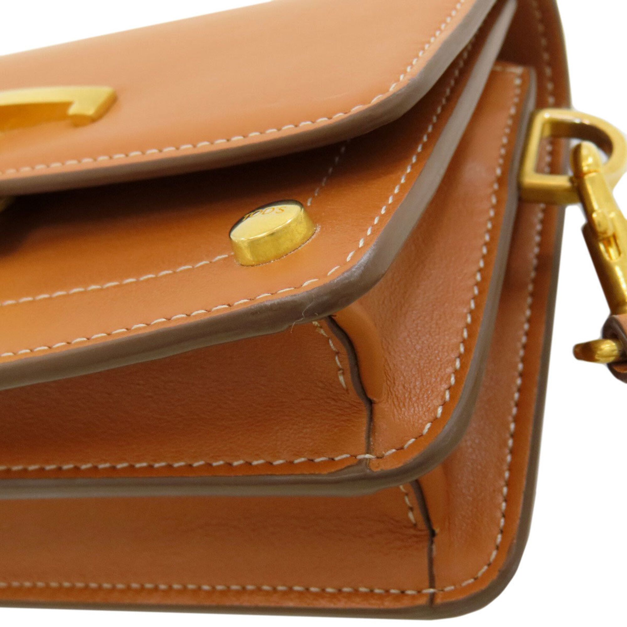 Leather Shoulder Bag (Pre-Owned) - Tod's - Modalova