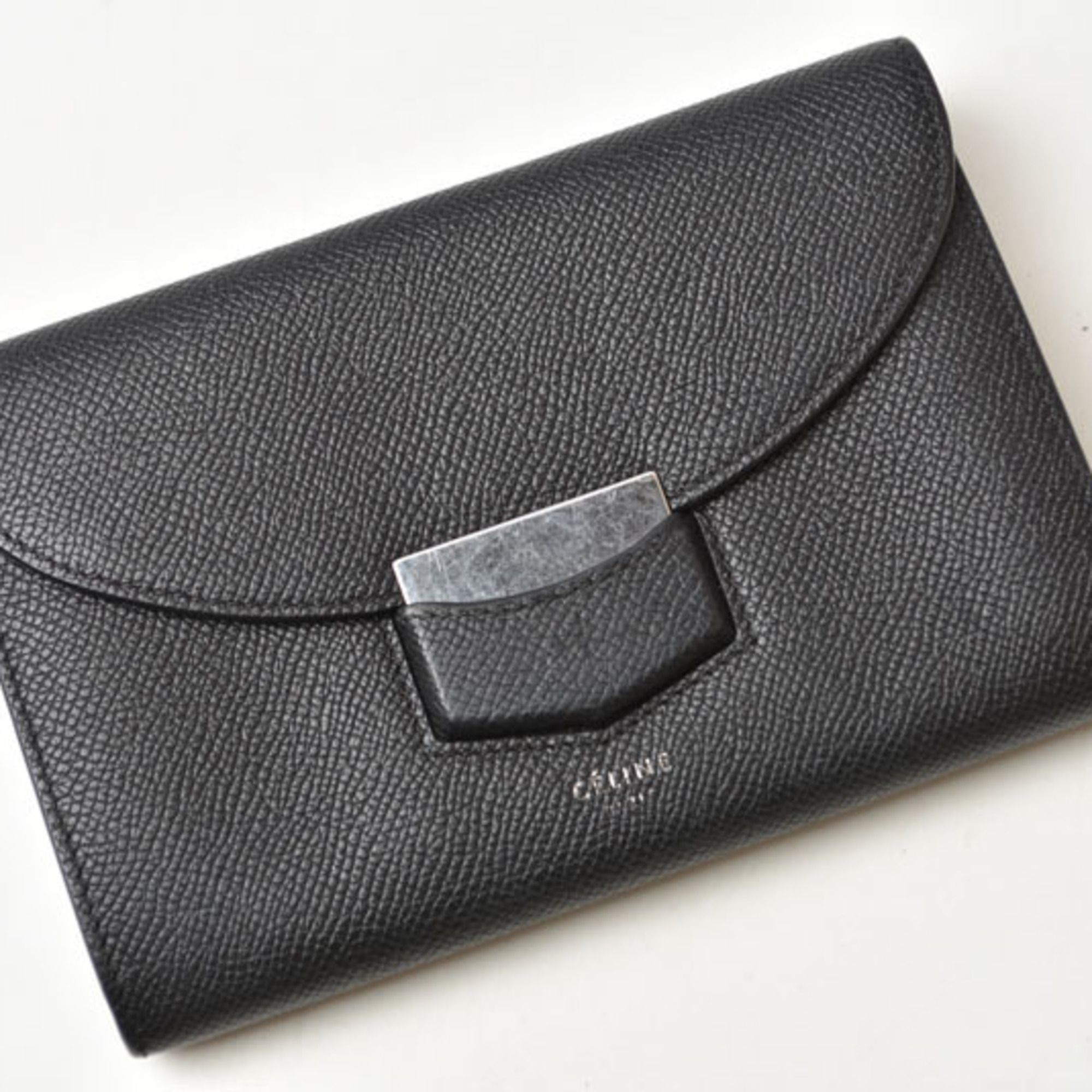 Leather Wallet (Bi-Fold) (Pre-Owned) - Celine - Modalova