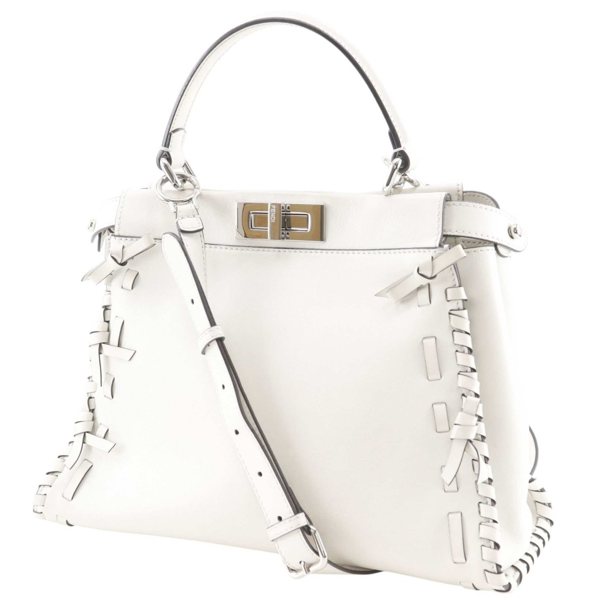 Leather Handbag (Pre-Owned) - Fendi - Modalova