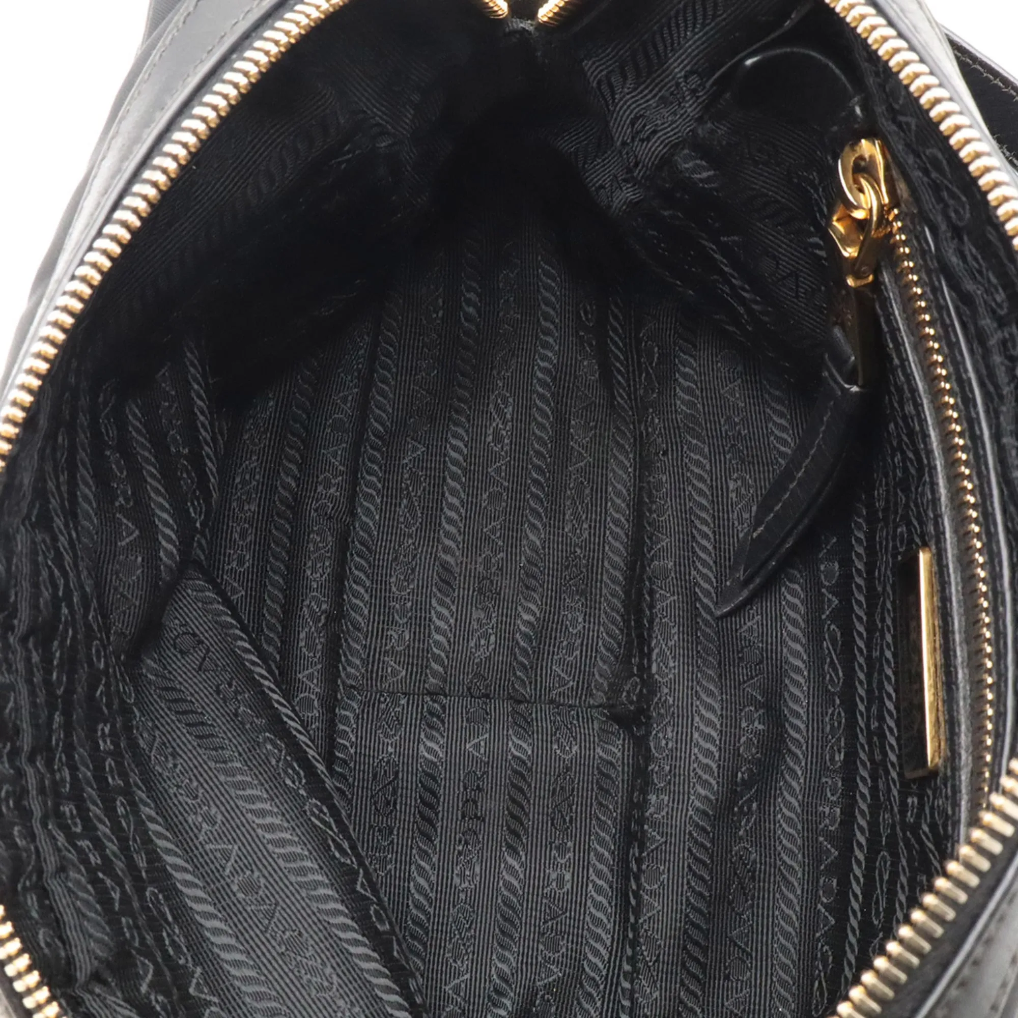 Nylon Leather Pochette Shoulder Bag (Pre-Owned) - Prada - Modalova