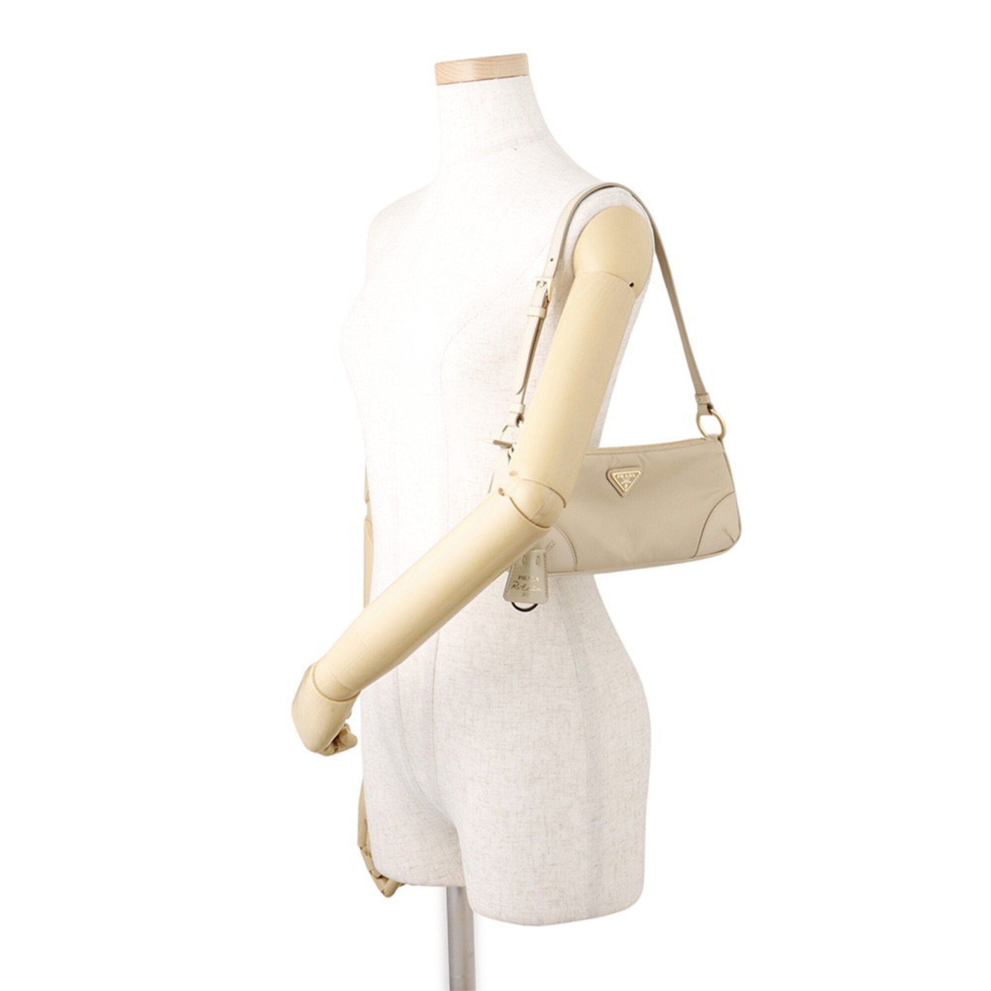 Nylon Leather Shoulder Bag (Pre-Owned) - Prada - Modalova