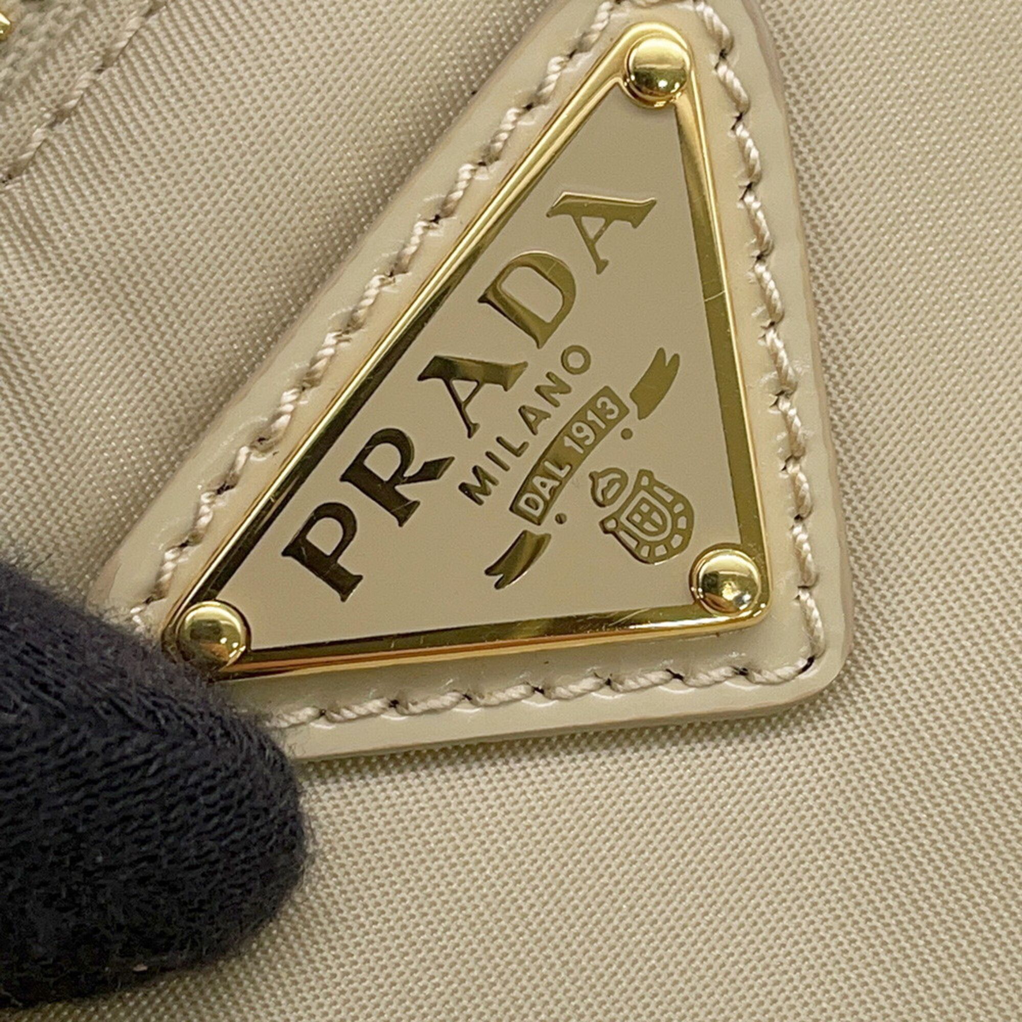 Nylon Leather Shoulder Bag (Pre-Owned) - Prada - Modalova