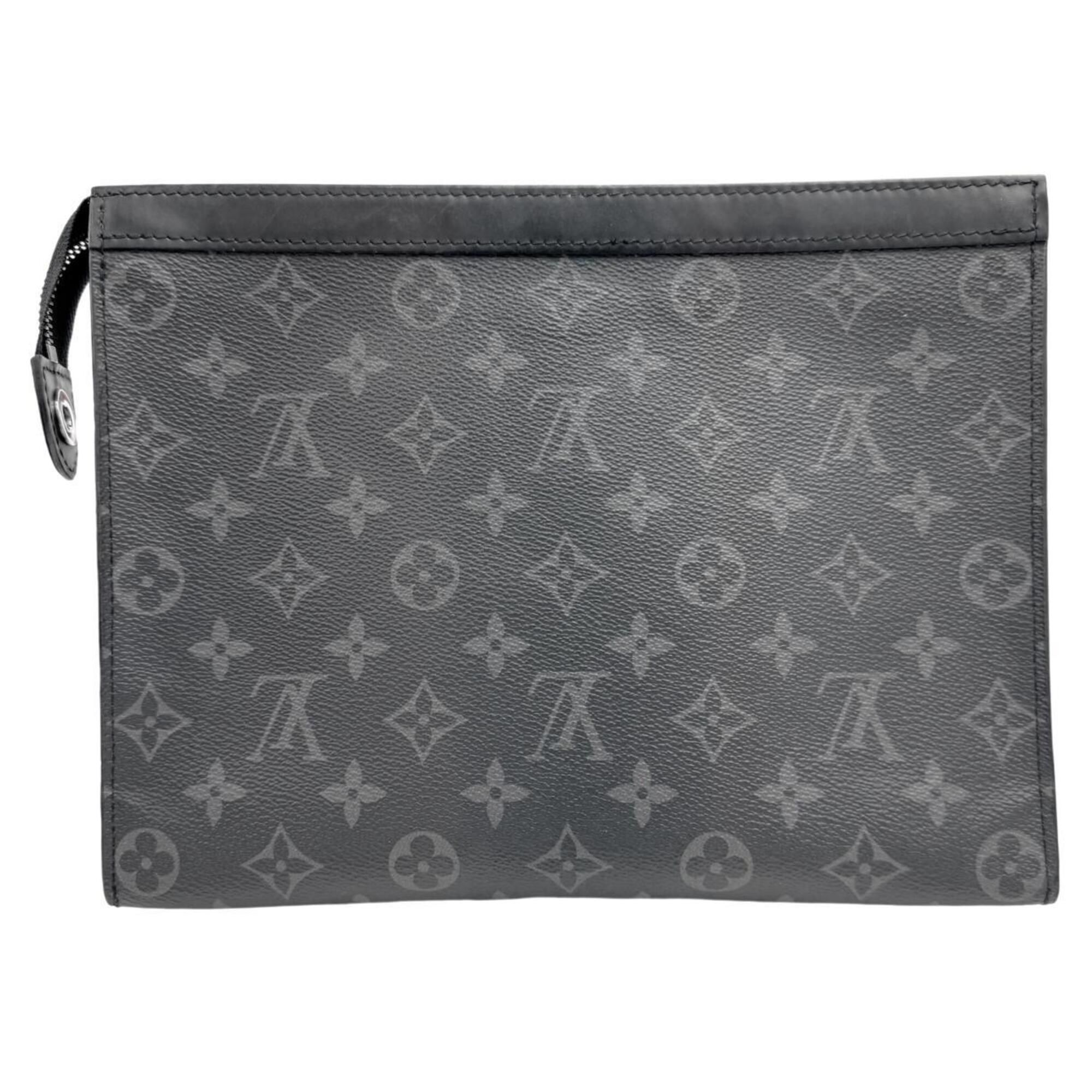 Monogram Eclipse Clutch Bag Pochette (Pre-Owned) - Louis Vuitton - Modalova