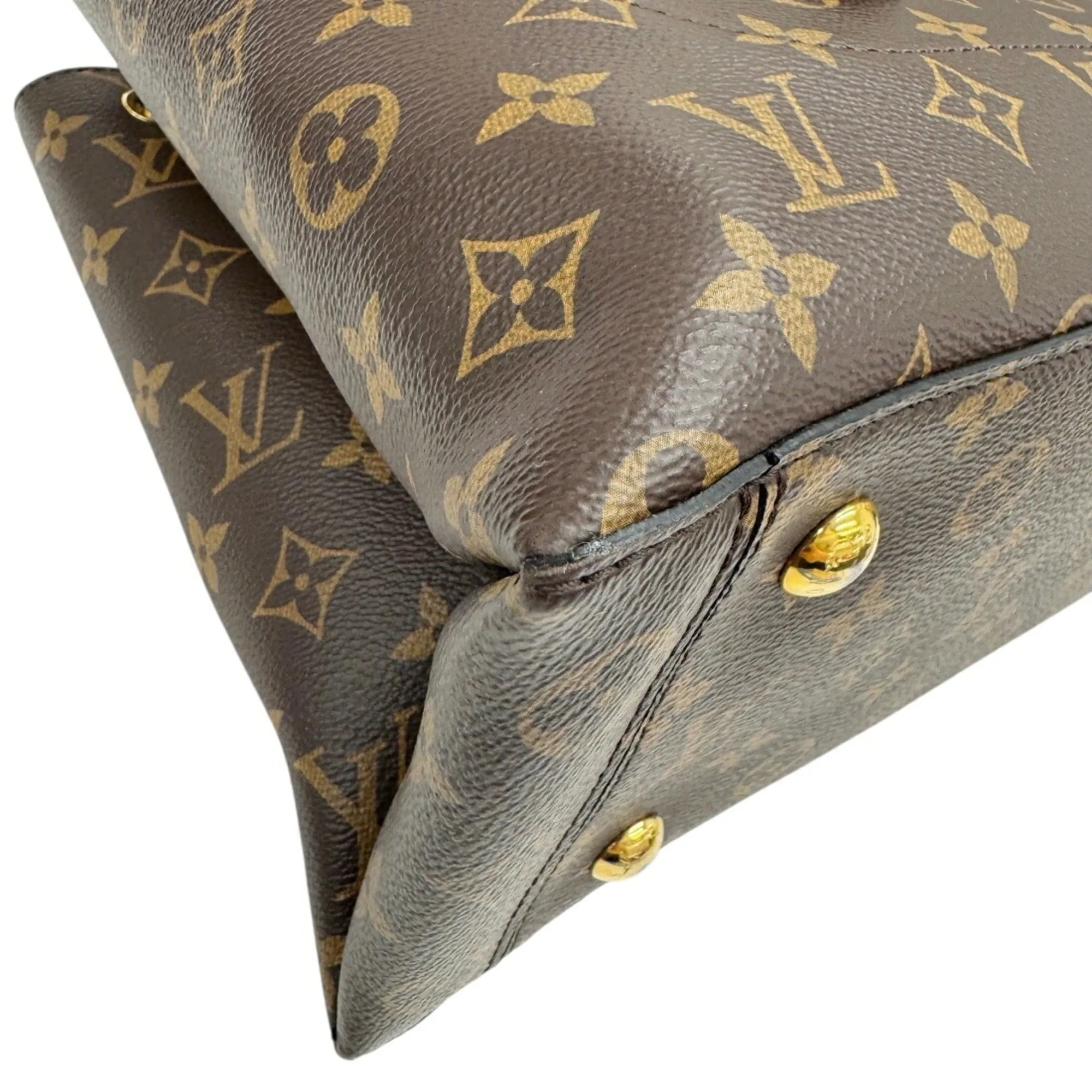 Monogram Leather Handbag Shoulder Bag (Pre-Owned) - Louis Vuitton - Modalova