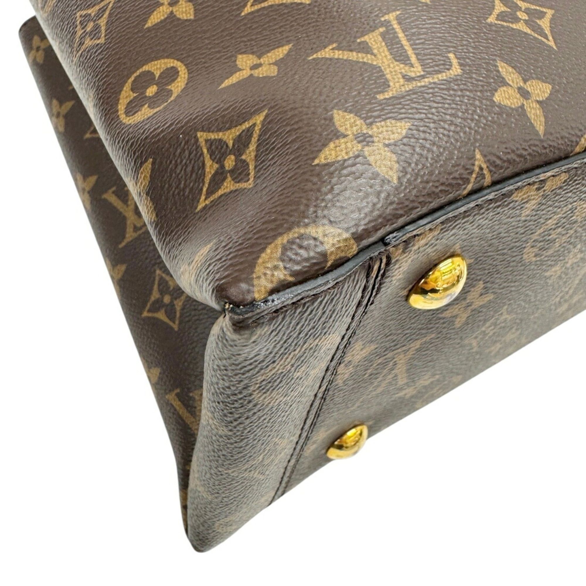 Monogram Leather Handbag Shoulder Bag (Pre-Owned) - Louis Vuitton - Modalova