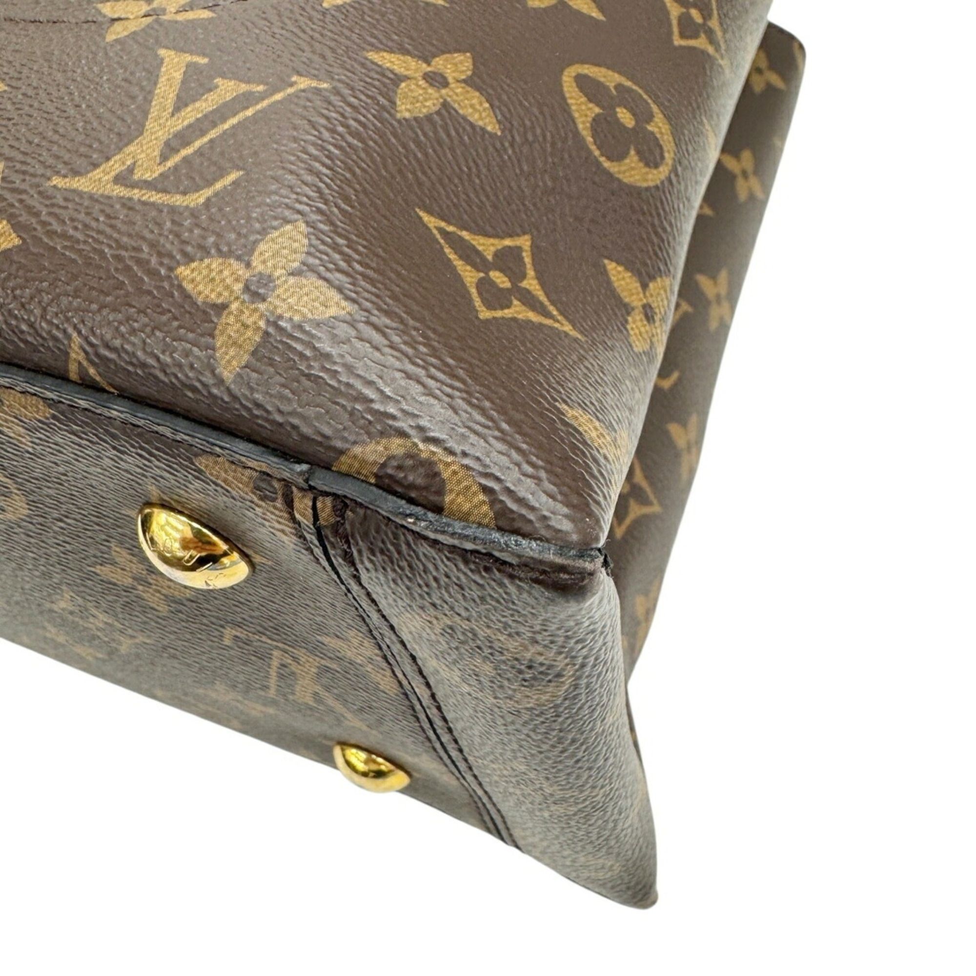 Monogram Leather Handbag Shoulder Bag (Pre-Owned) - Louis Vuitton - Modalova