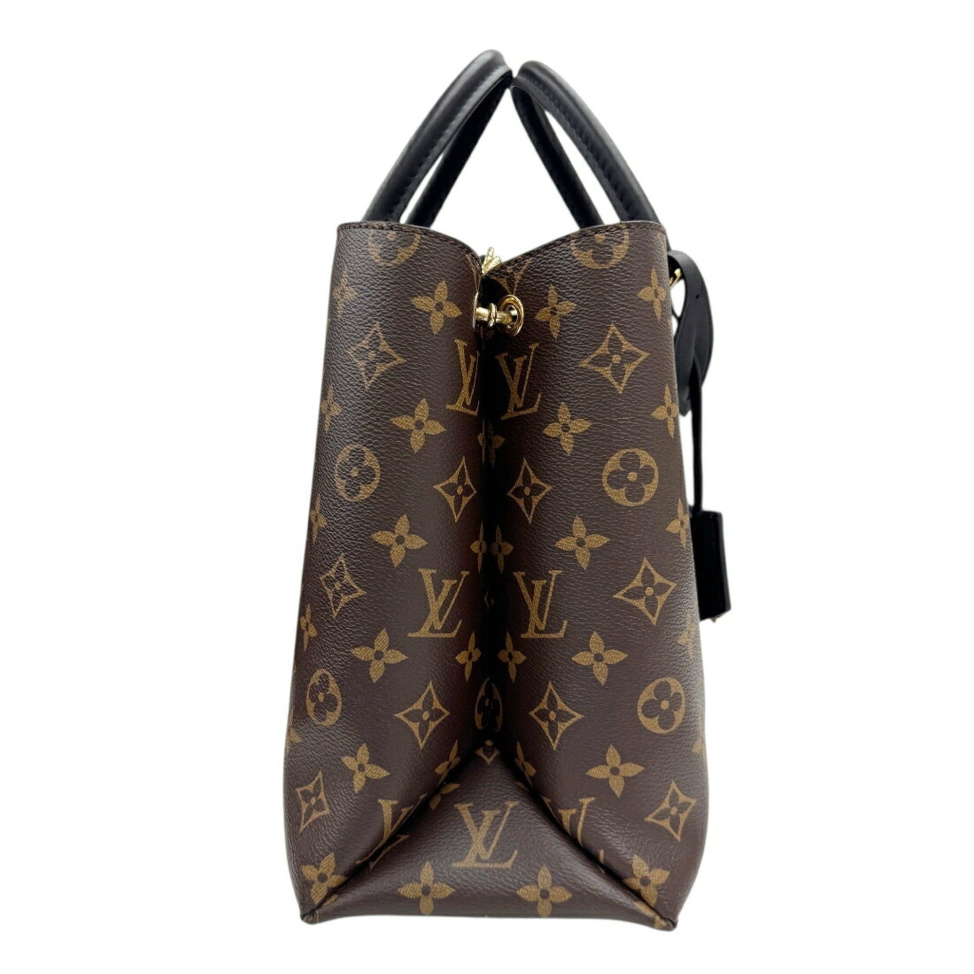 Monogram Leather Handbag Shoulder Bag (Pre-Owned) - Louis Vuitton - Modalova