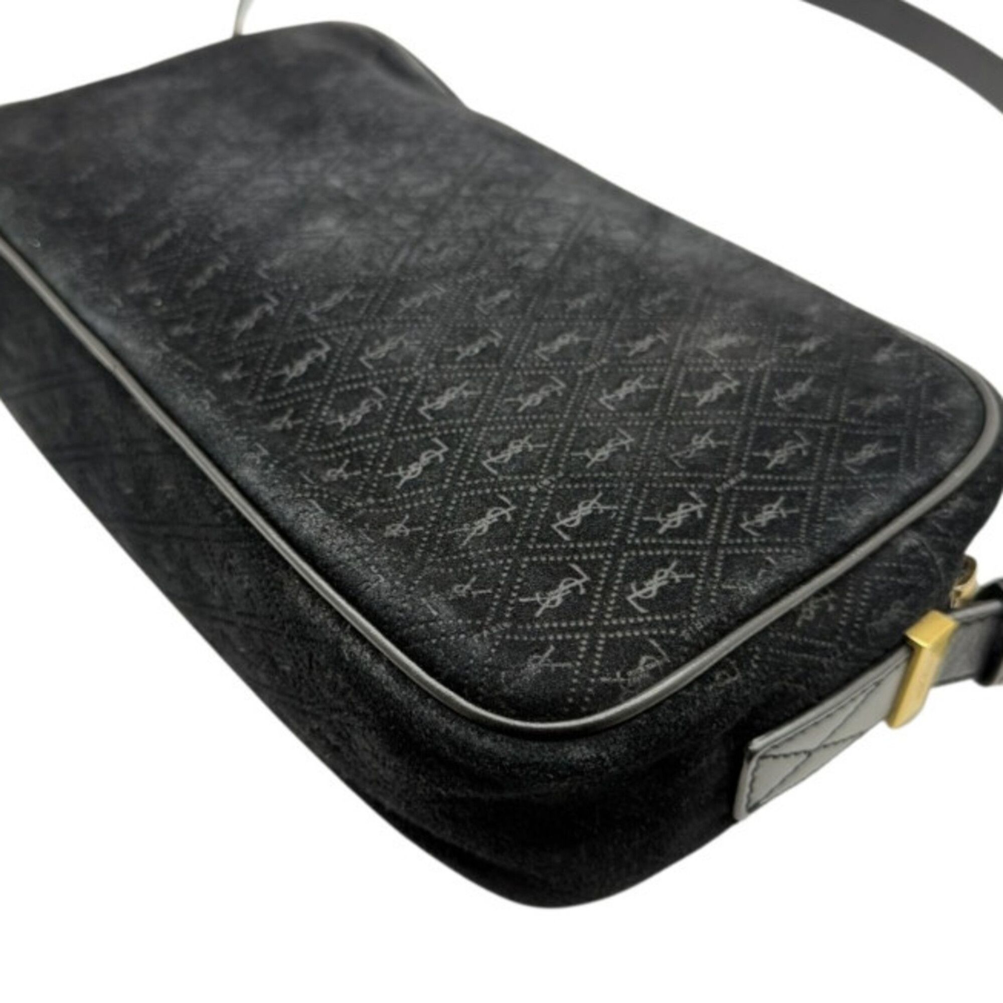Suede Shoulder Bag (Pre-Owned) - Saint Laurent - Modalova