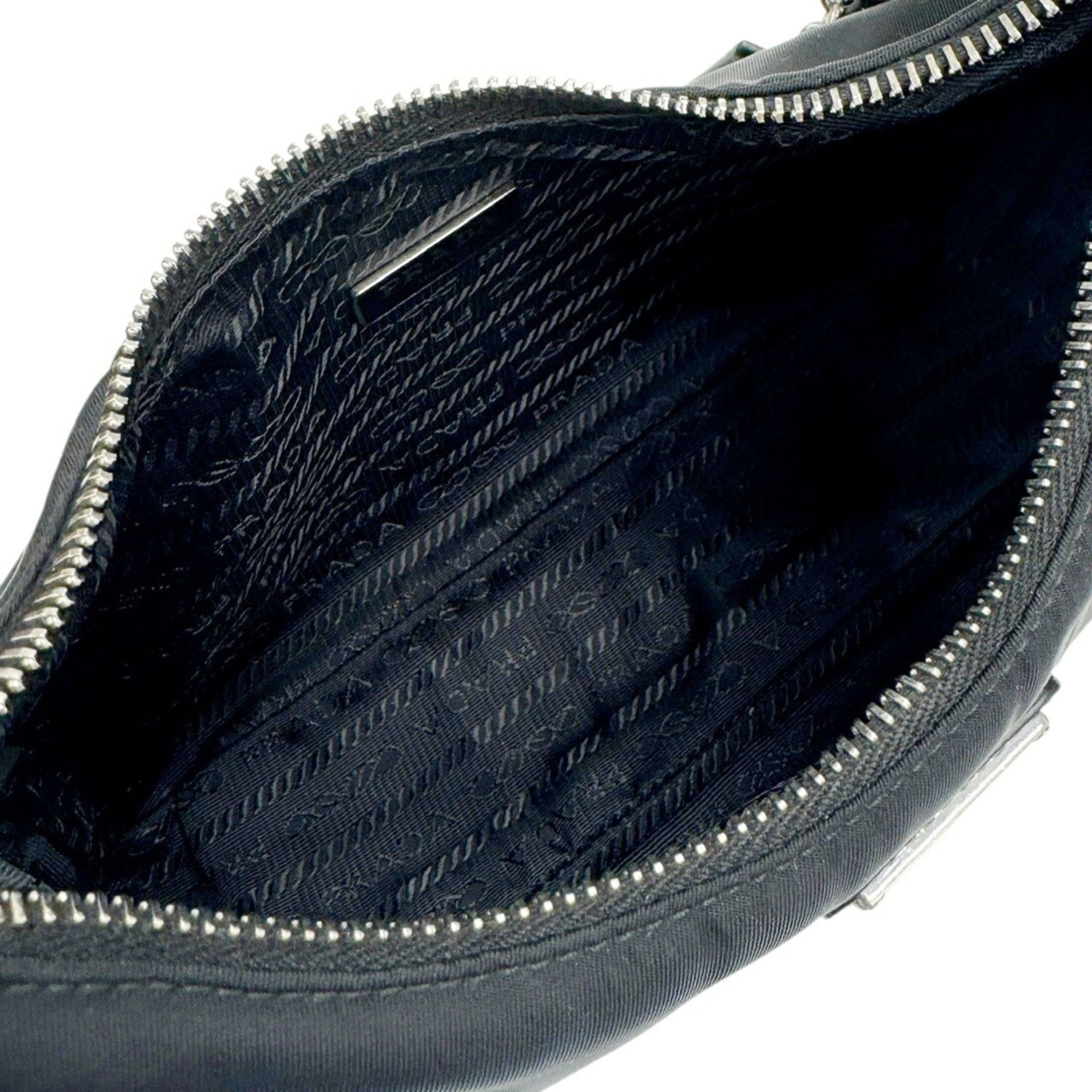 Nylon Leather Handbag Pouch Shoulder Bag (Pre-Owned) - Prada - Modalova