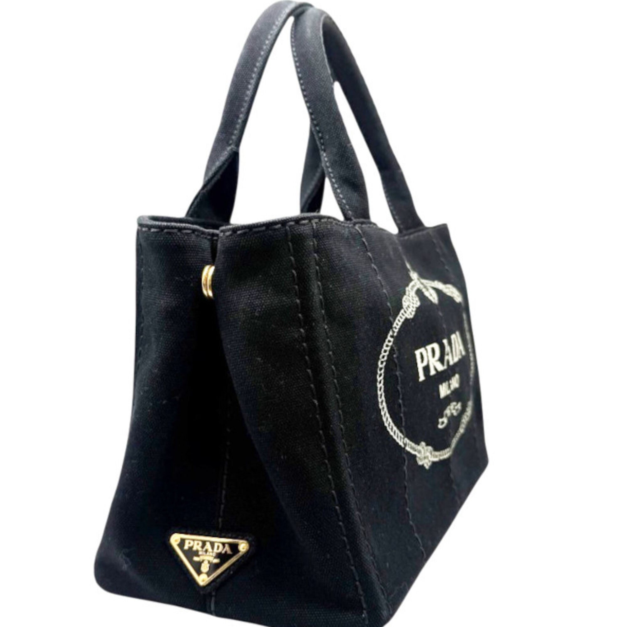 Canvas Handbag Shoulder Bag (Pre-Owned) - Prada - Modalova