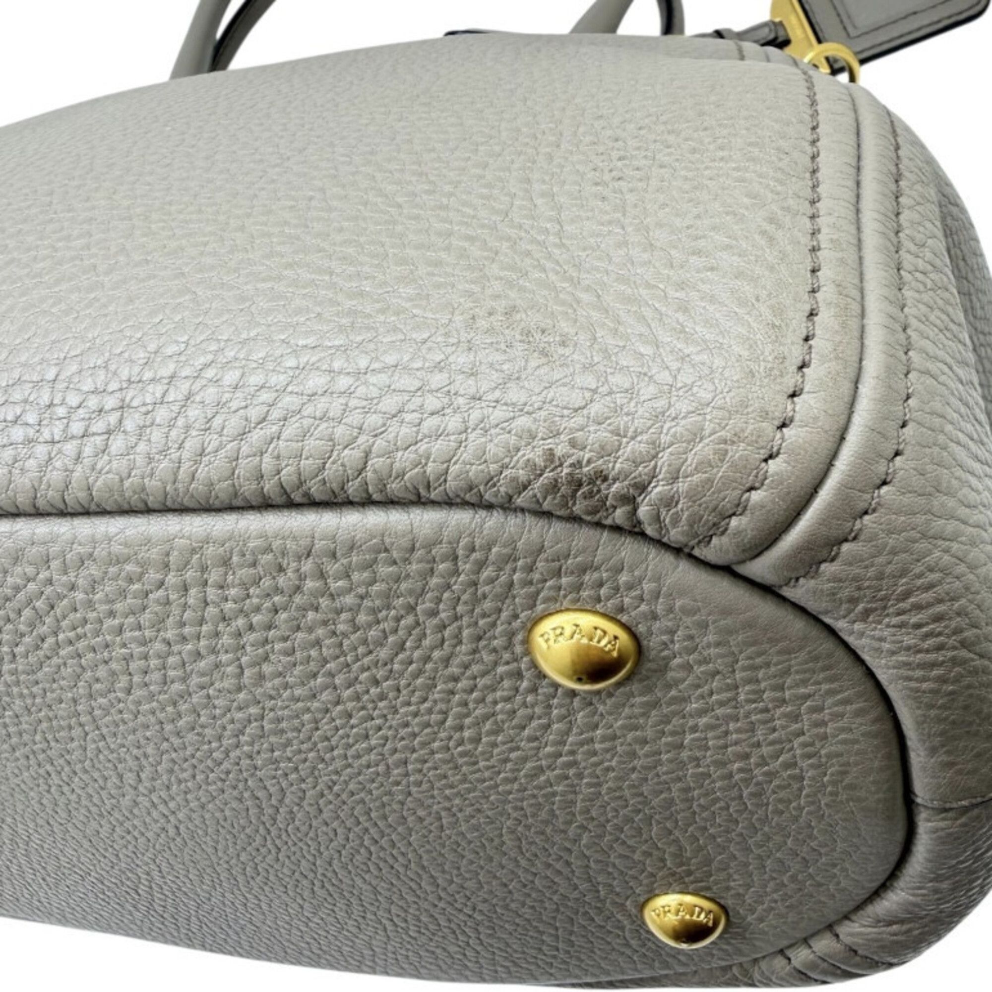 Leather Handbag Shoulder Bag (Pre-Owned) - Prada - Modalova