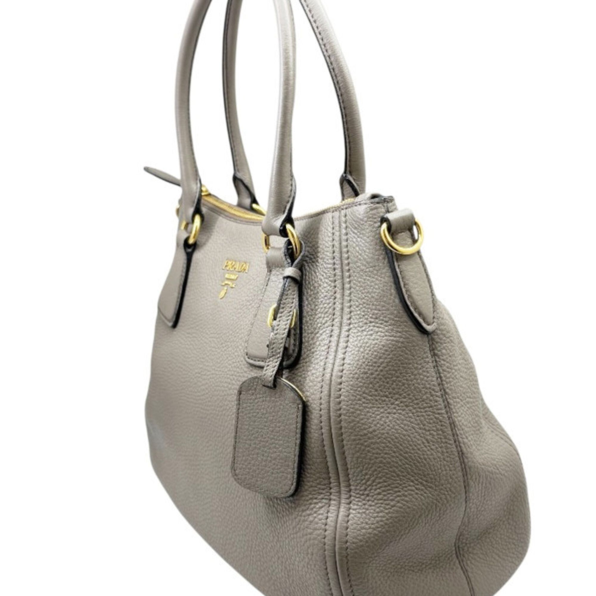 Leather Handbag Shoulder Bag (Pre-Owned) - Prada - Modalova