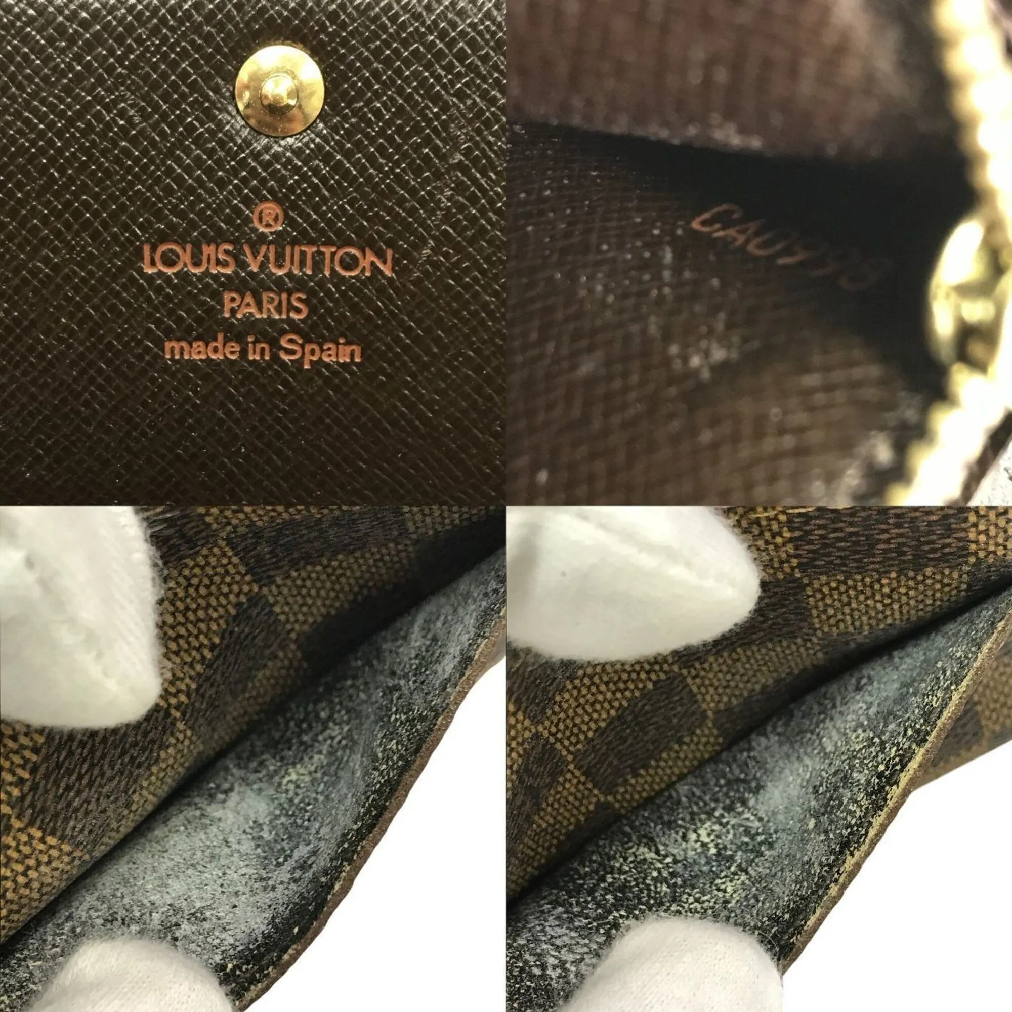 Damier Long Wallet (Bi-Fold) (Pre-Owned) - Louis Vuitton - Modalova
