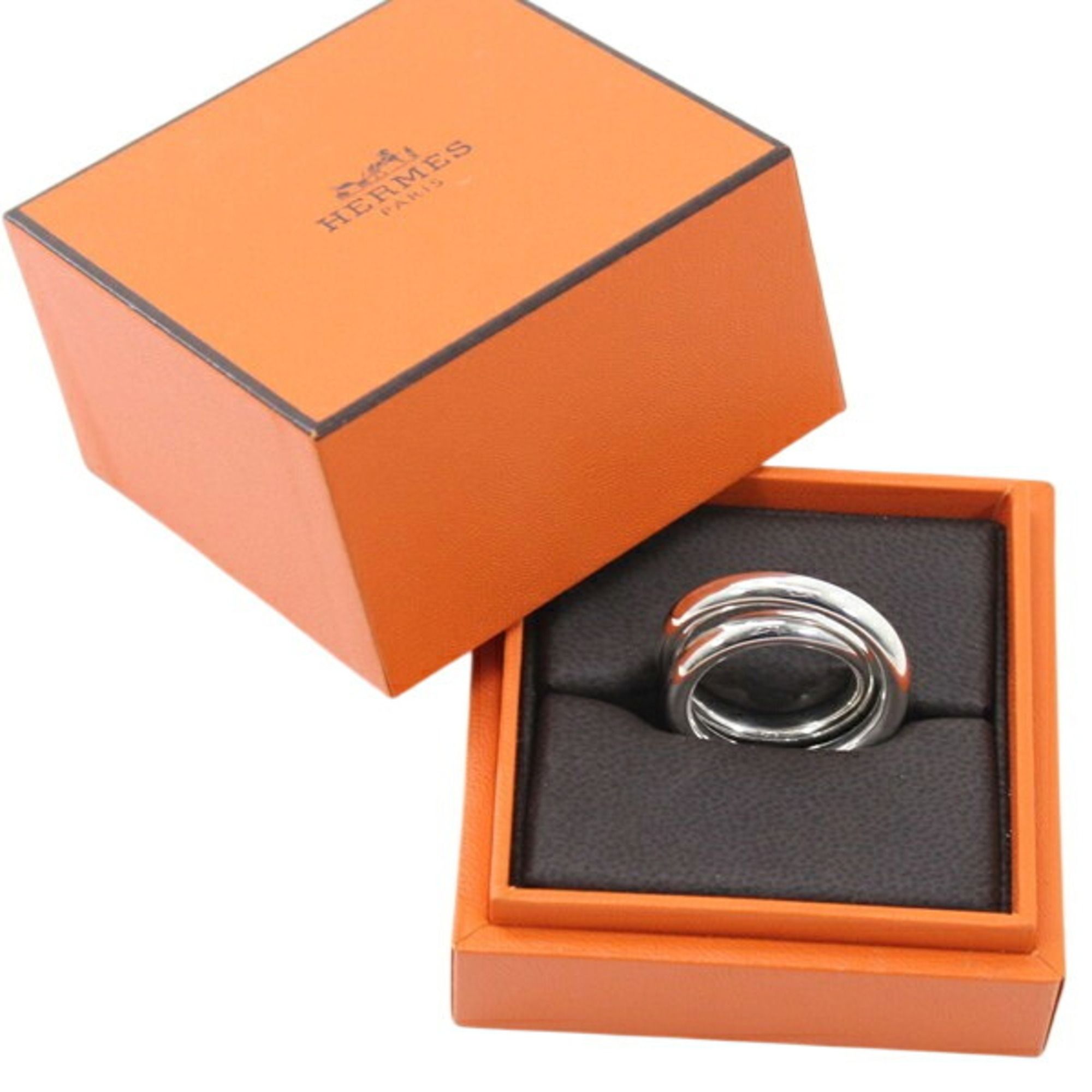 Silver 925 Band Ring (Pre-Owned) - Hermes - Modalova