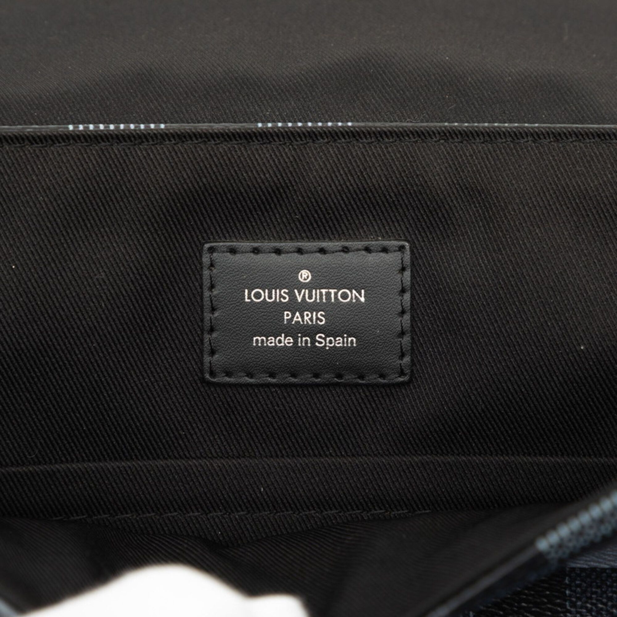 Damier Graphite Pvc Leather Shoulder Bag (Pre-Owned) - Louis Vuitton - Modalova