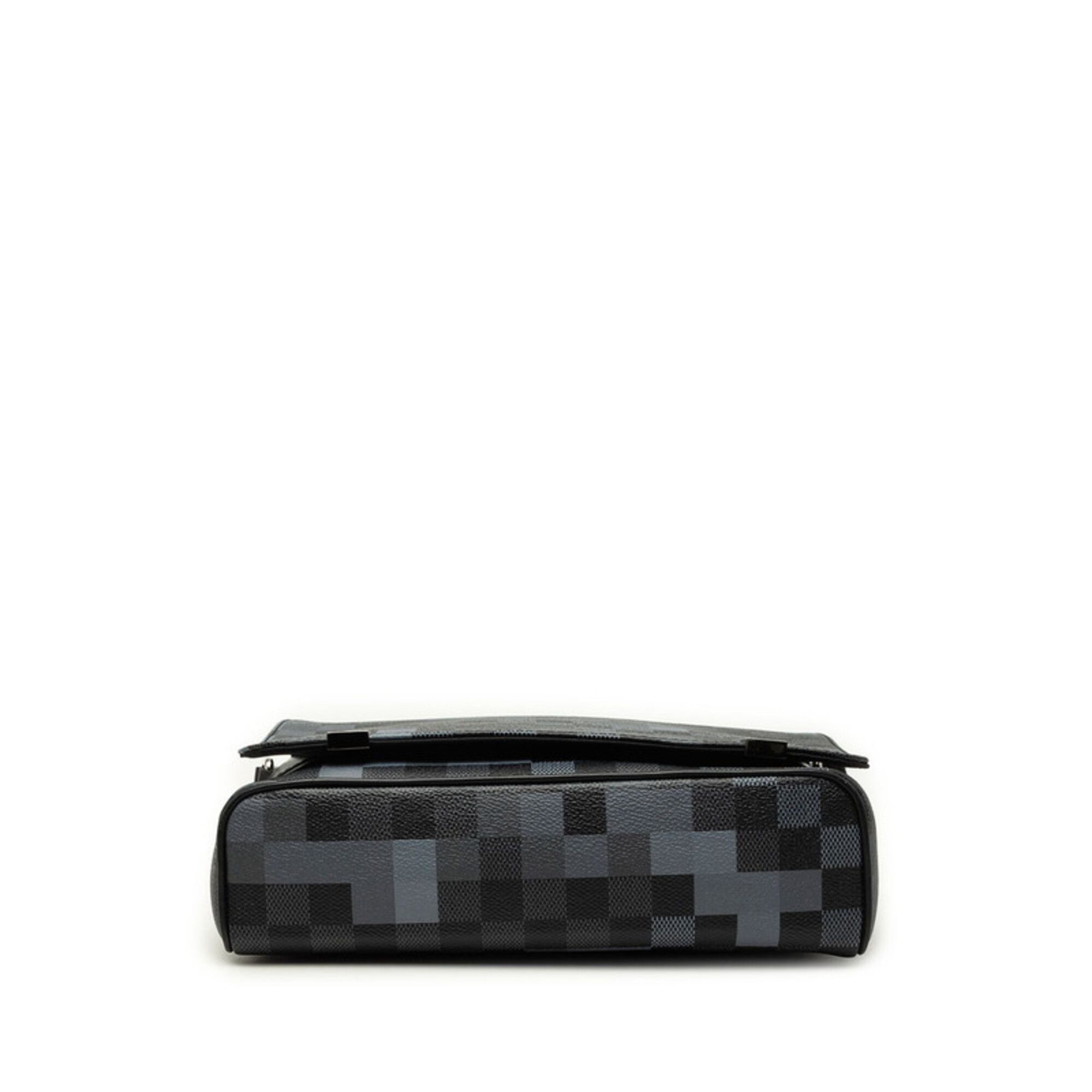 Damier Graphite Pvc Leather Shoulder Bag (Pre-Owned) - Louis Vuitton - Modalova