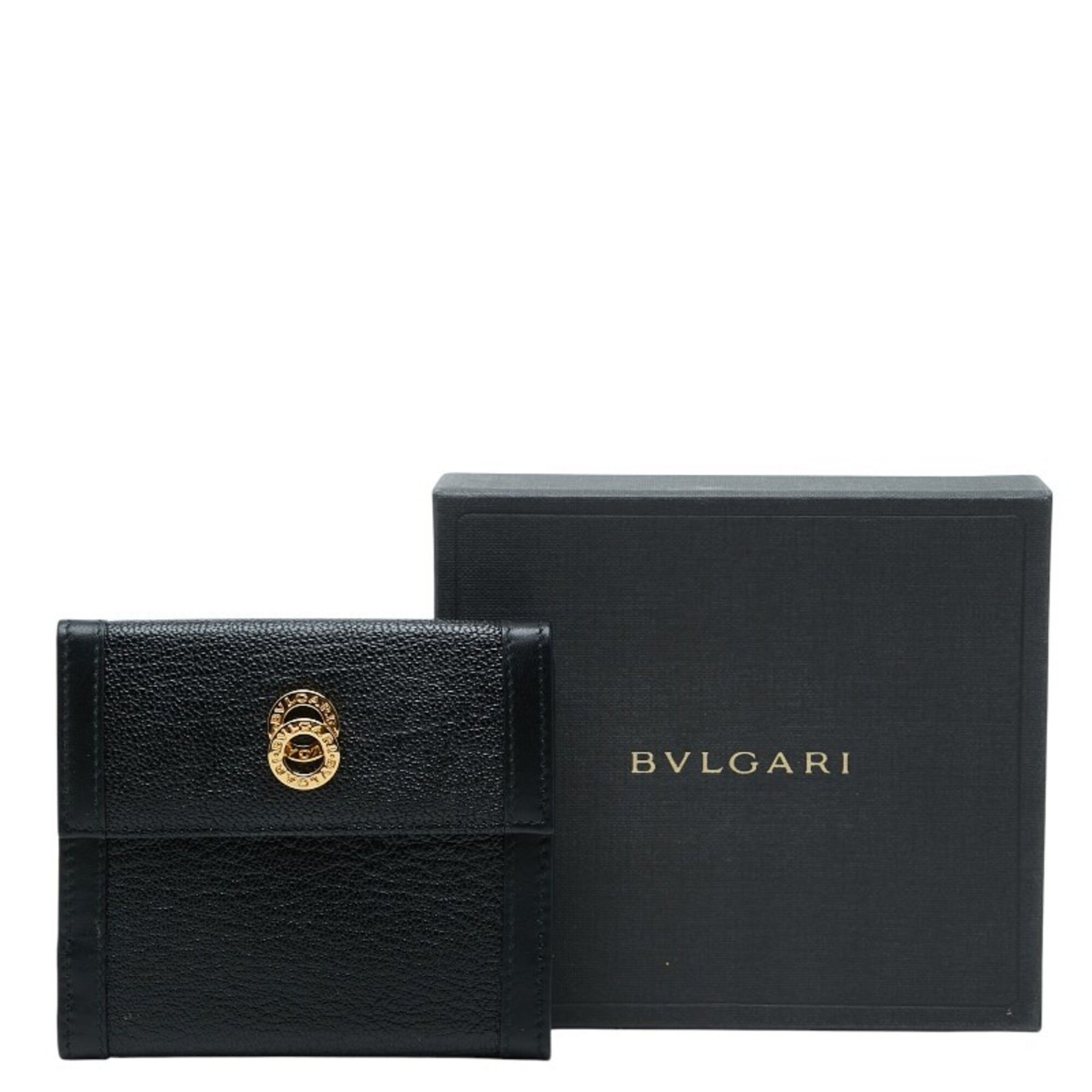 Leather Wallet (Tri-Fold) (Pre-Owned) - Bvlgari - Modalova