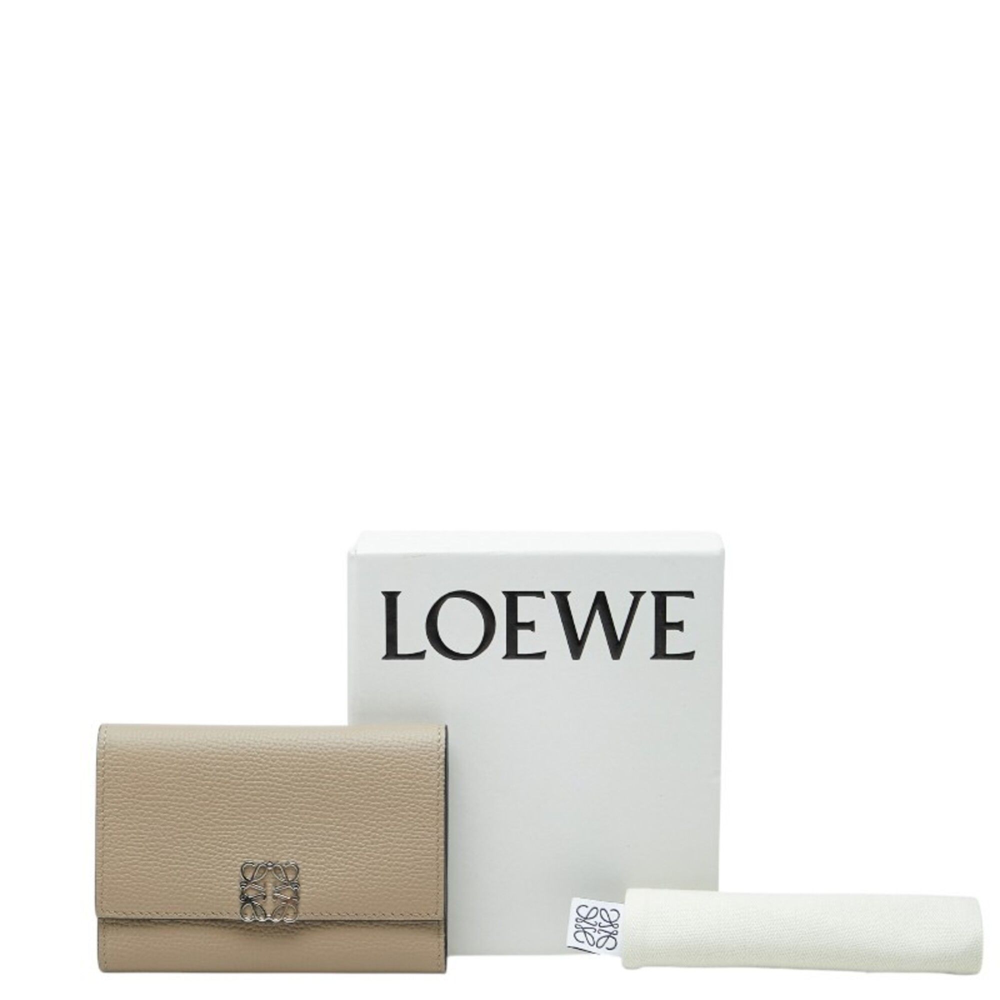 Leather Wallet (Tri-Fold) (Pre-Owned) - Loewe - Modalova