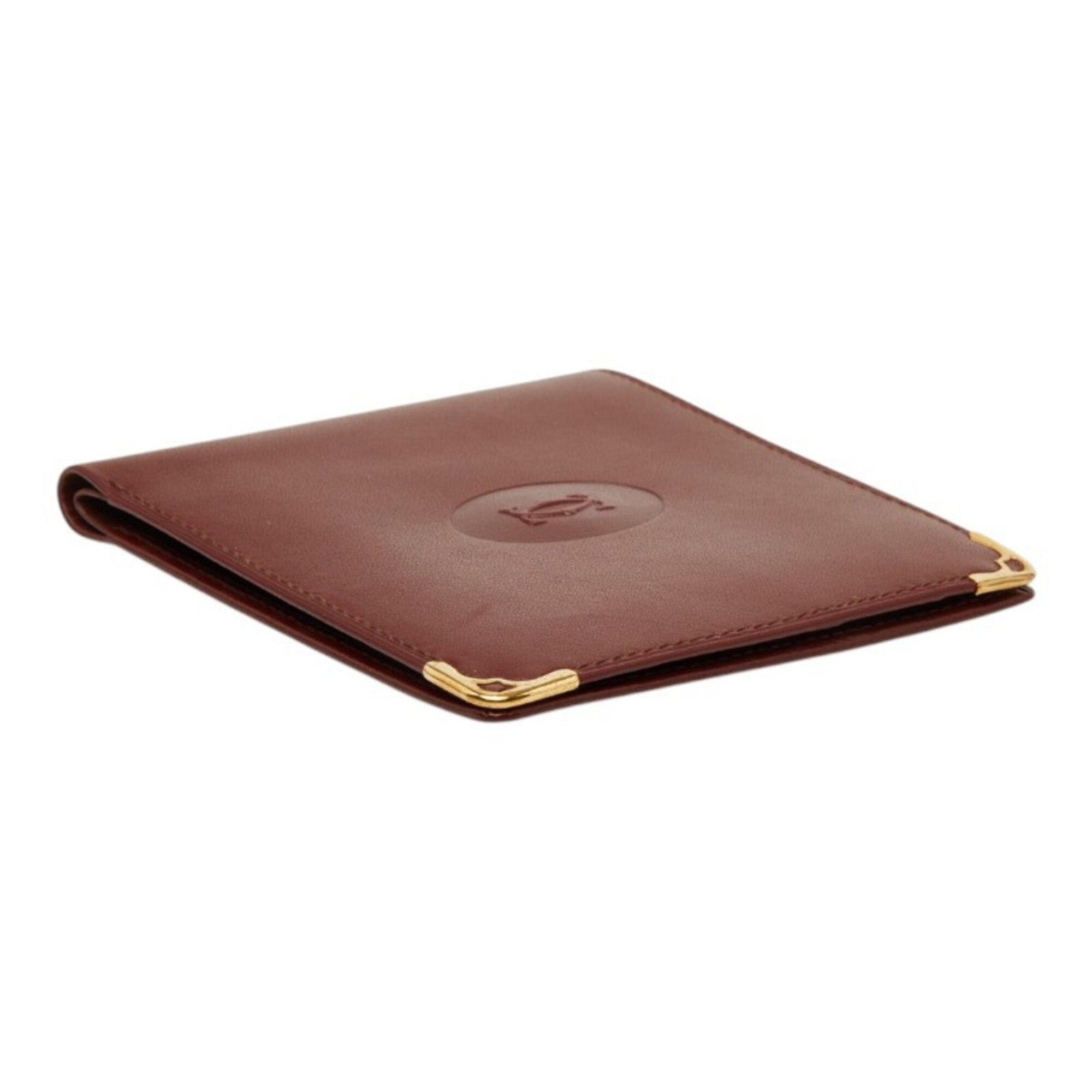 Leather Wallet (Bi-Fold) (Pre-Owned) - Cartier - Modalova