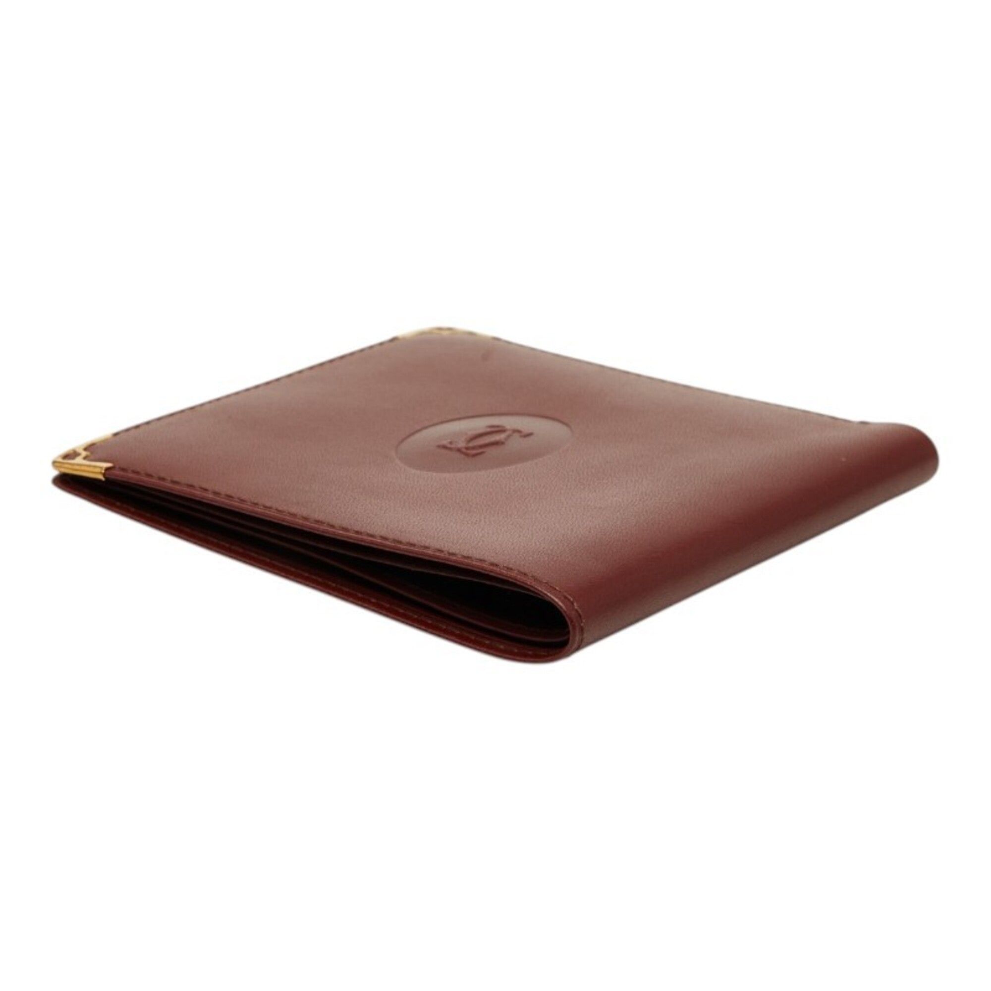Leather Wallet (Bi-Fold) (Pre-Owned) - Cartier - Modalova